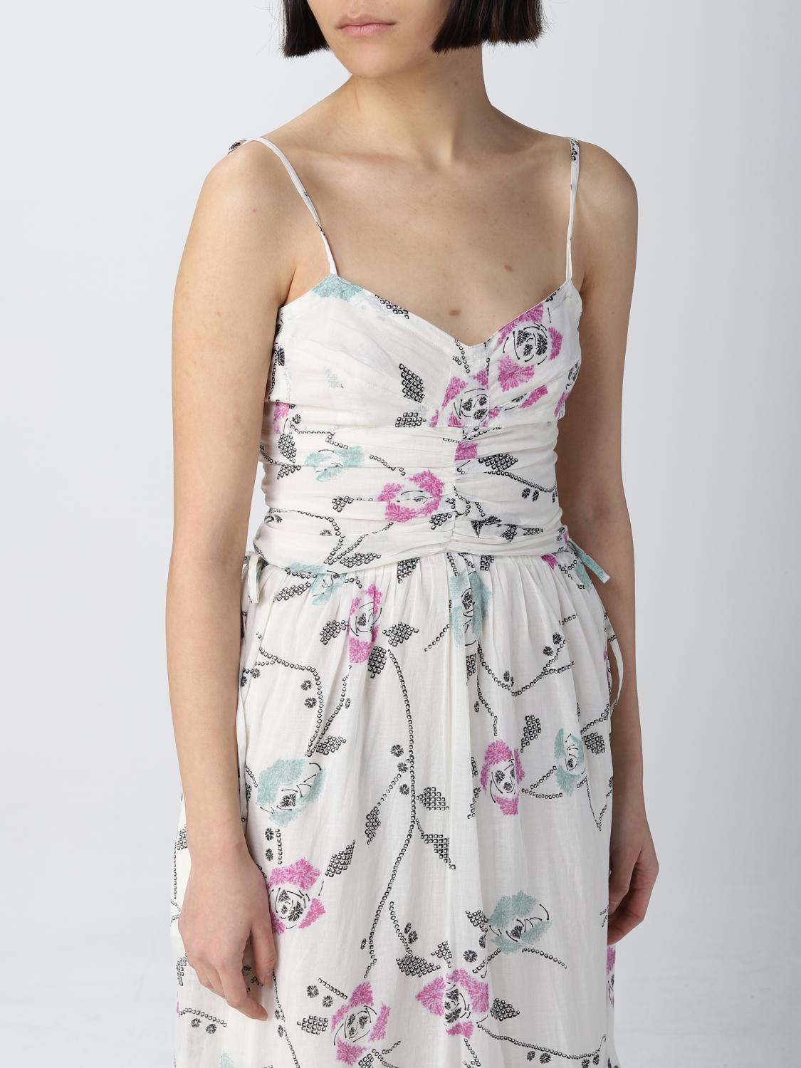 ISABEL MARANT ETOILE DRESS: Dress woman Isabel Marant Etoile, Beige - Img 3