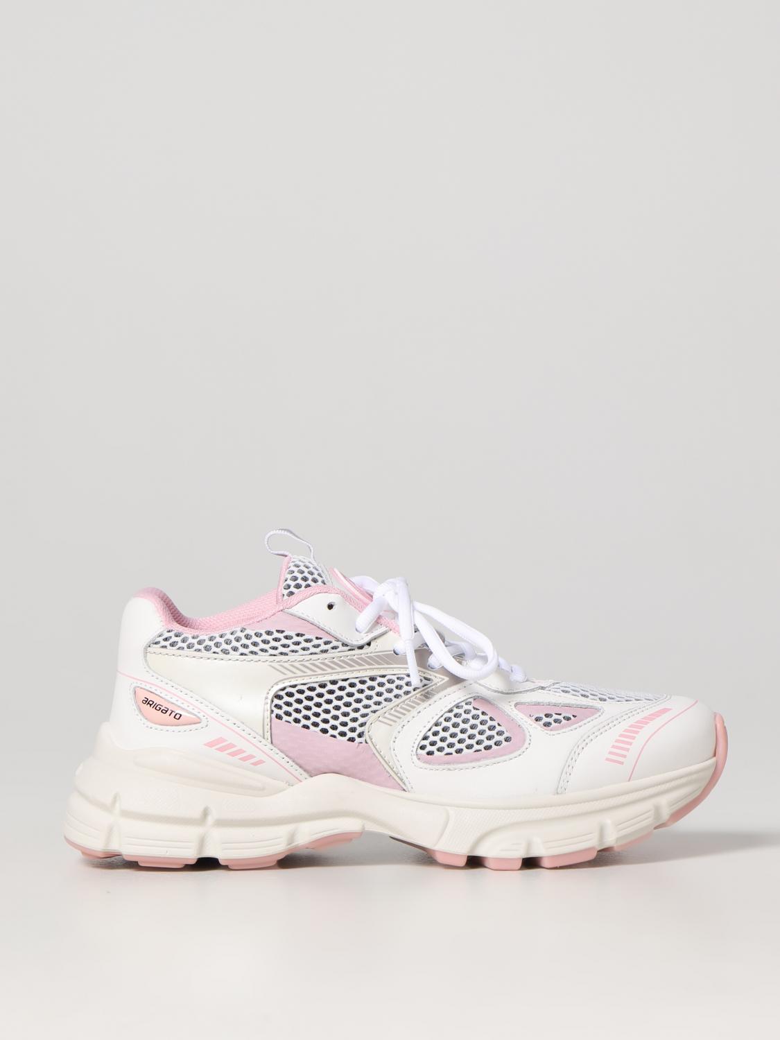 AXEL ARIGATO SNEAKERS: Sneakers Marathon Axel Arigato in pelle e mesh, Rosa - Img 1