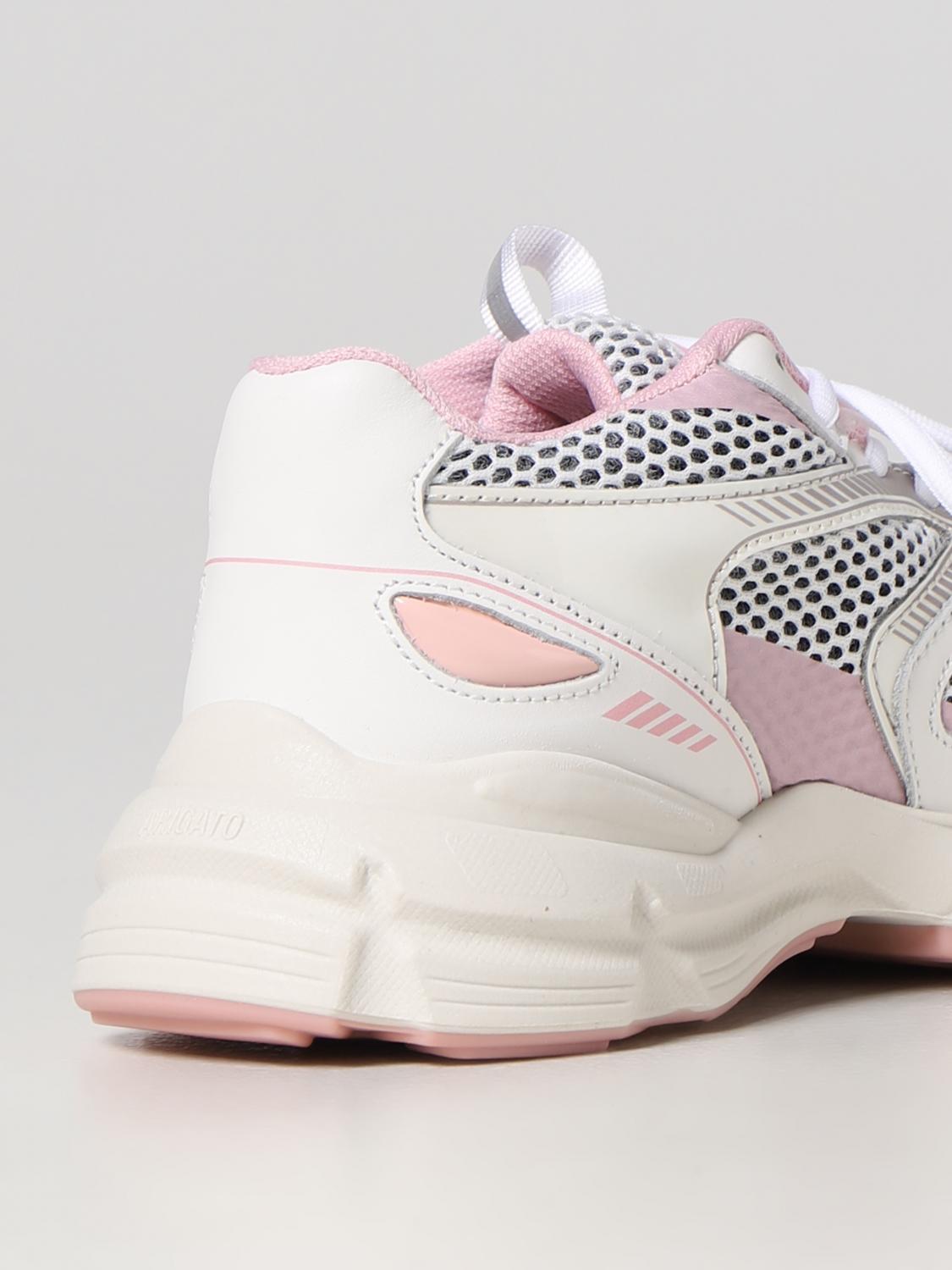 AXEL ARIGATO SNEAKERS: Sneakers Marathon Axel Arigato in pelle e mesh, Rosa - Img 3