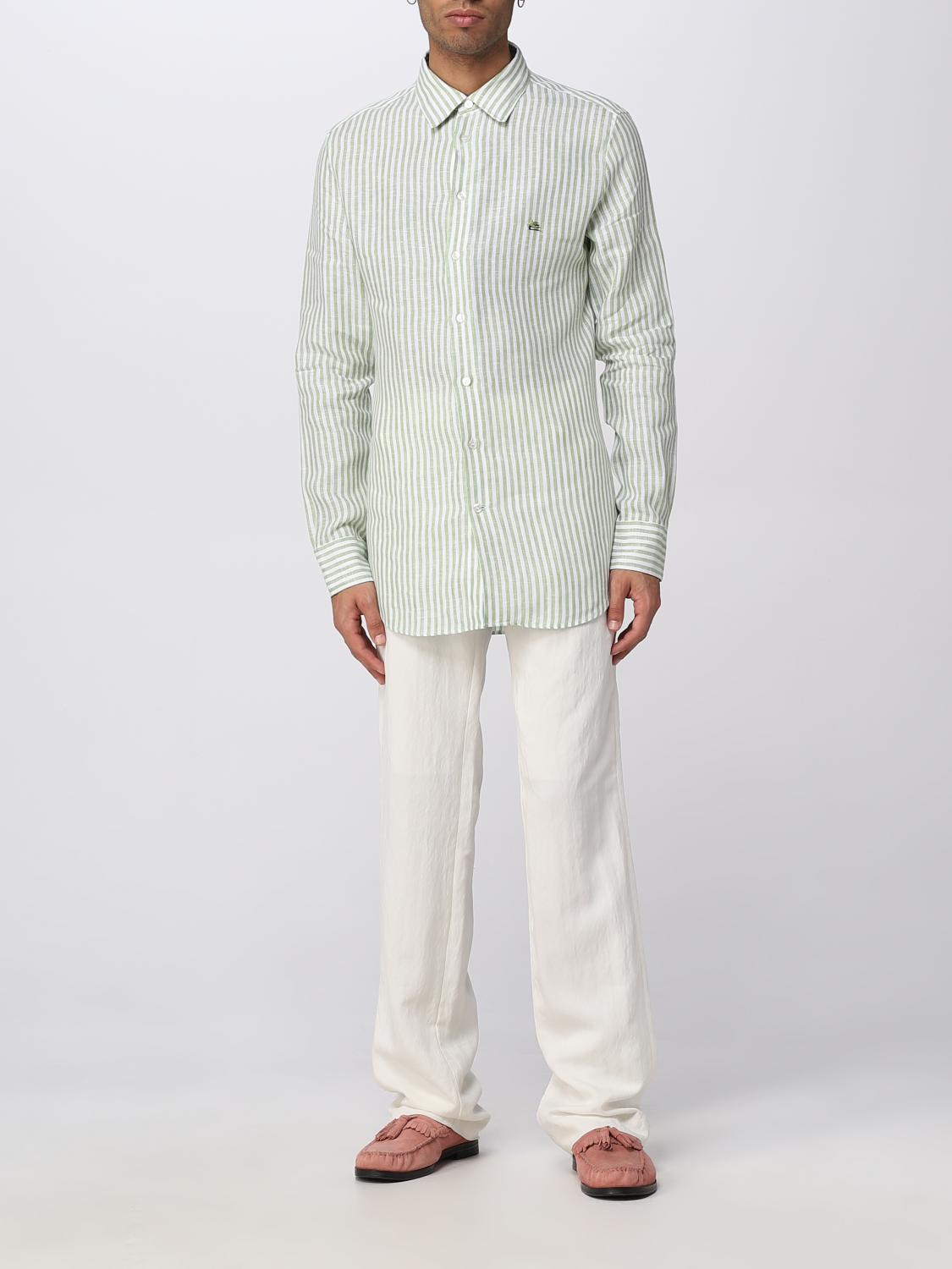 ETRO SHIRT: Etro striped shirt in cotton, Multicolor - Img 2