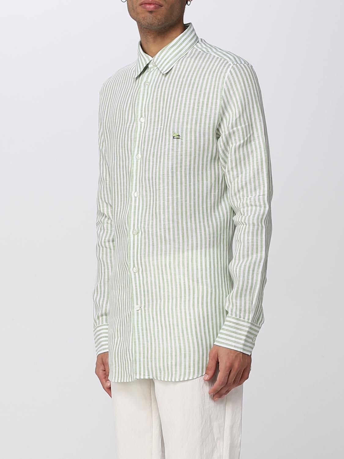 ETRO SHIRT: Etro striped shirt in cotton, Multicolor - Img 4