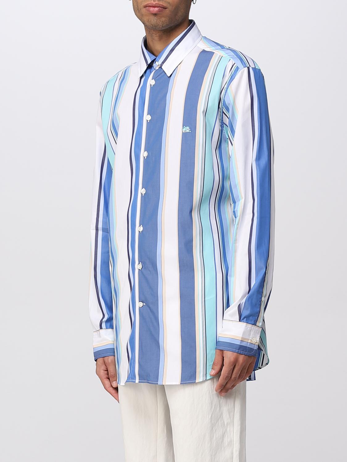 ETRO CAMISA: Camisa hombre Etro, Azul Claro - Img 4