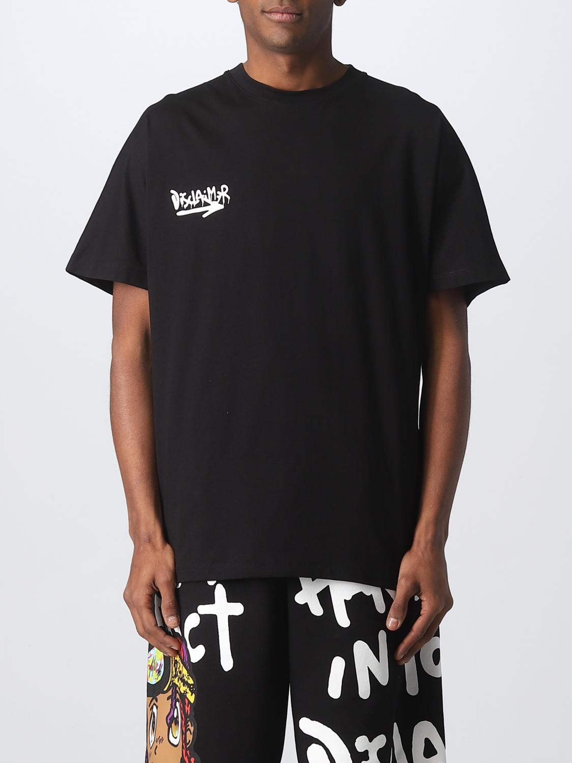 DISCLAIMER T-SHIRT: Pullover herren Disclaimer, Schwarz - Img 1