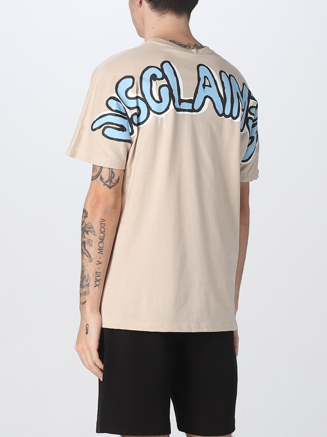 DISCLAIMER T-SHIRT: Pullover herren Disclaimer, Beige - Img 2