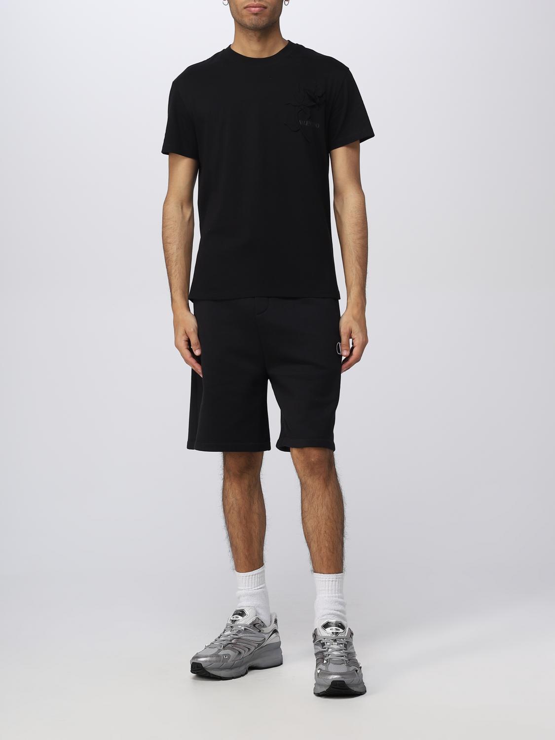 VALENTINO Tシャツ: Tシャツ メンズ Valentino, ブラック - Img 2