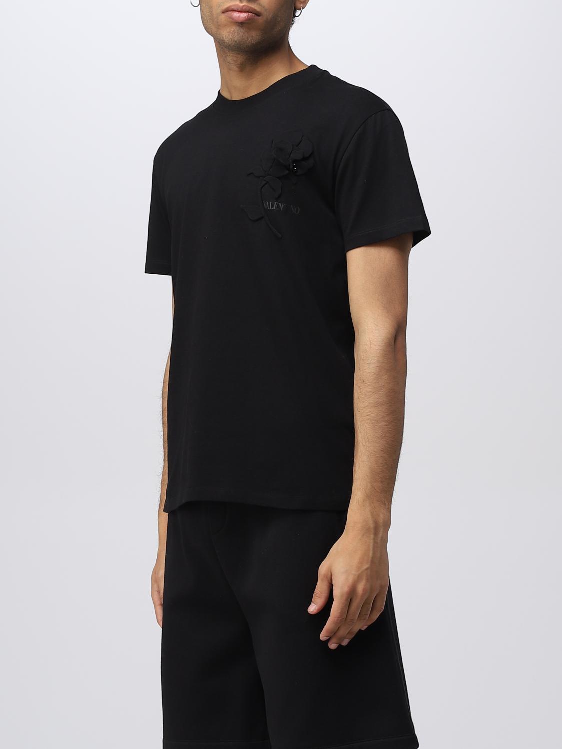VALENTINO Tシャツ: Tシャツ メンズ Valentino, ブラック - Img 4