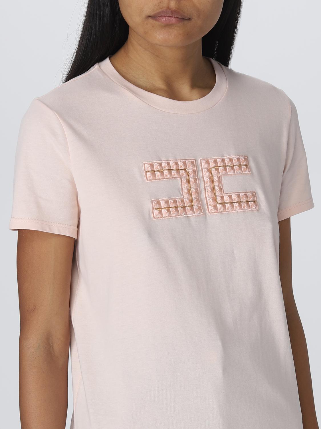 ELISABETTA FRANCHI T-SHIRT: Pullover damen Elisabetta Franchi, Pink - Img 4