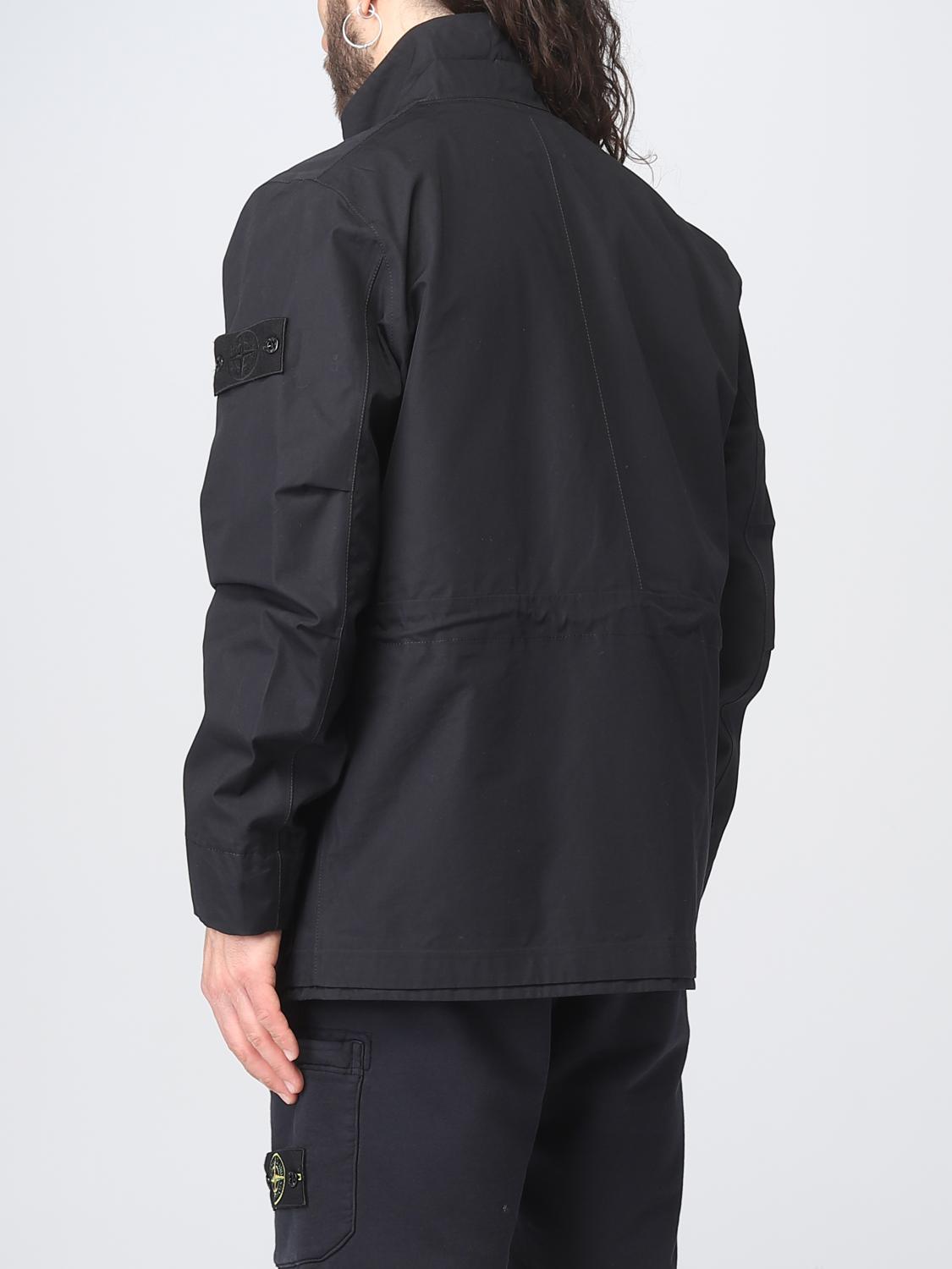 STONE ISLAND КУРТКА: Куртка Мужское Stone Island, Черный - Img 3