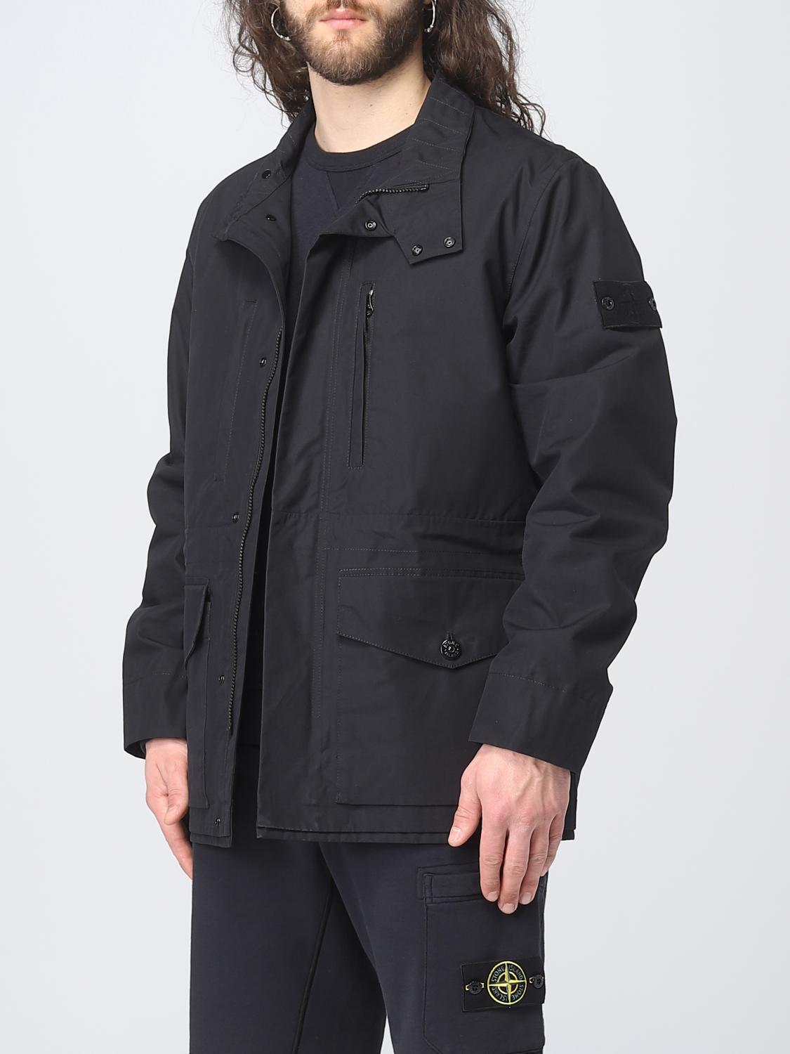 STONE ISLAND КУРТКА: Куртка Мужское Stone Island, Черный - Img 4