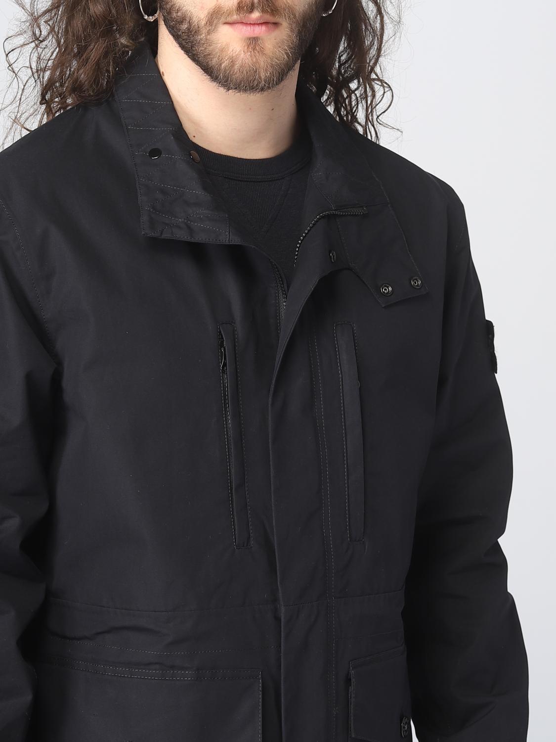 STONE ISLAND КУРТКА: Куртка Мужское Stone Island, Черный - Img 5