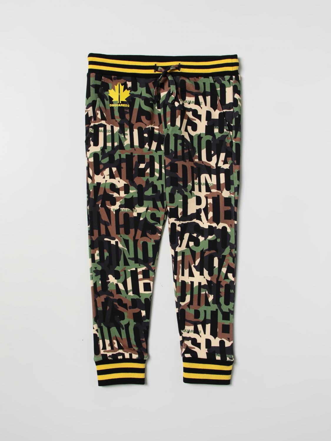 DSQUARED2 PANTALONES: Pantalón niños Dsquared2 Junior, Marrón - Img 1