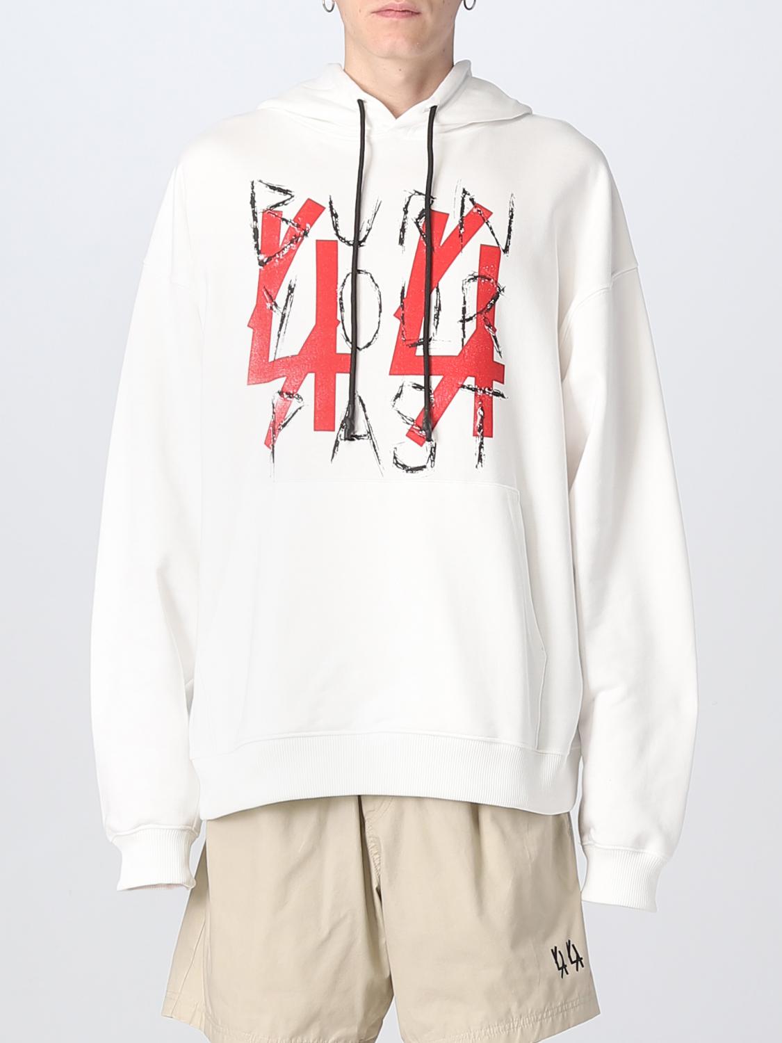 44 LABEL GROUP SWEATSHIRT: Sweatshirt men 44 Label Group, White - Img 1
