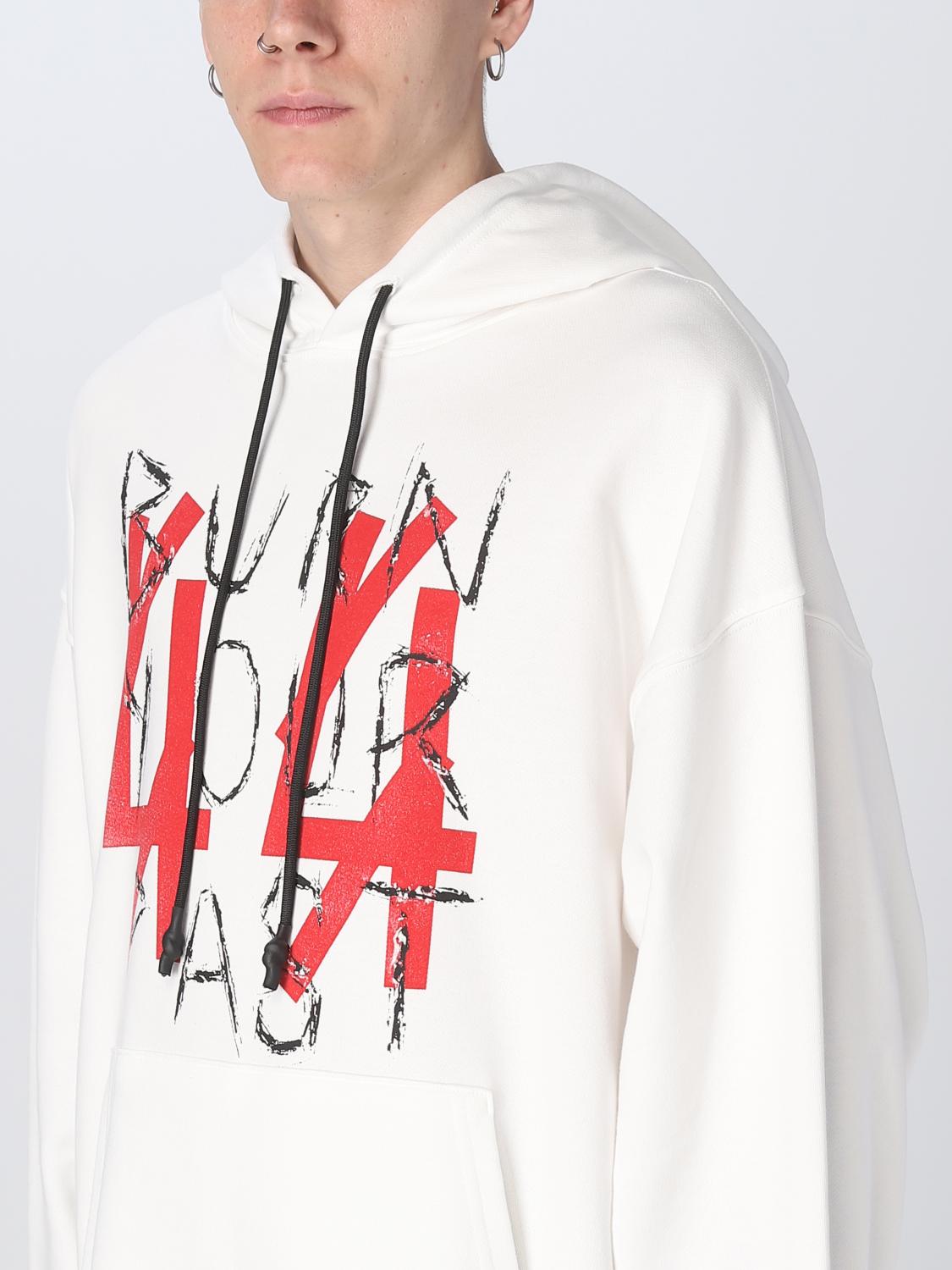 44 LABEL GROUP SWEATSHIRT: Sweatshirt men 44 Label Group, White - Img 4