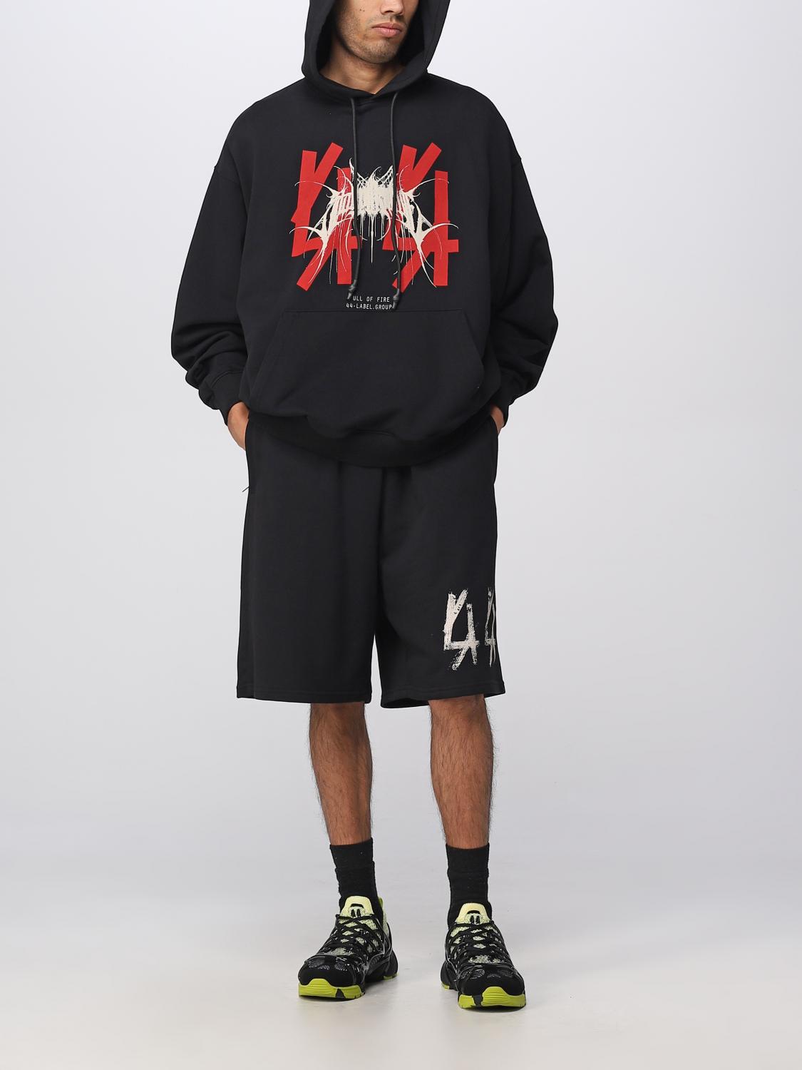44 LABEL GROUP SUDADERA: Sudadera hombre 44 Label Group, Negro 1 - Img 2