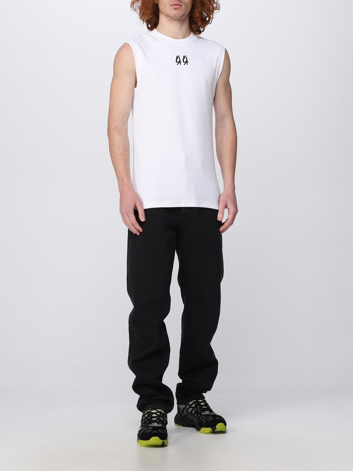 44 LABEL GROUP T-SHIRT: T-shirt men 44 Label Group, White - Img 2