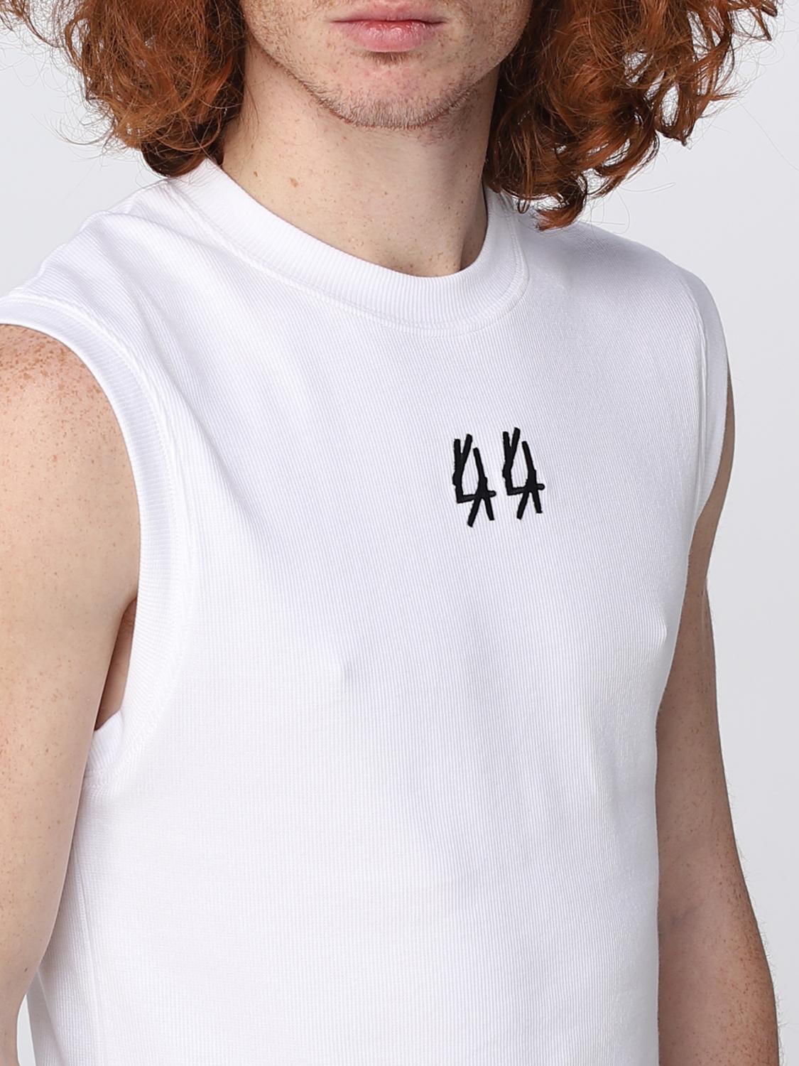 44 LABEL GROUP T-SHIRT: T-shirt men 44 Label Group, White - Img 4