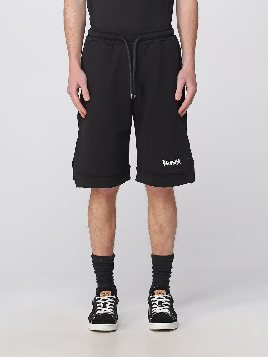 DISCLAIMER PANTALONES CORTOS: Pantalones cortos hombre Disclaimer, Negro - Img 1