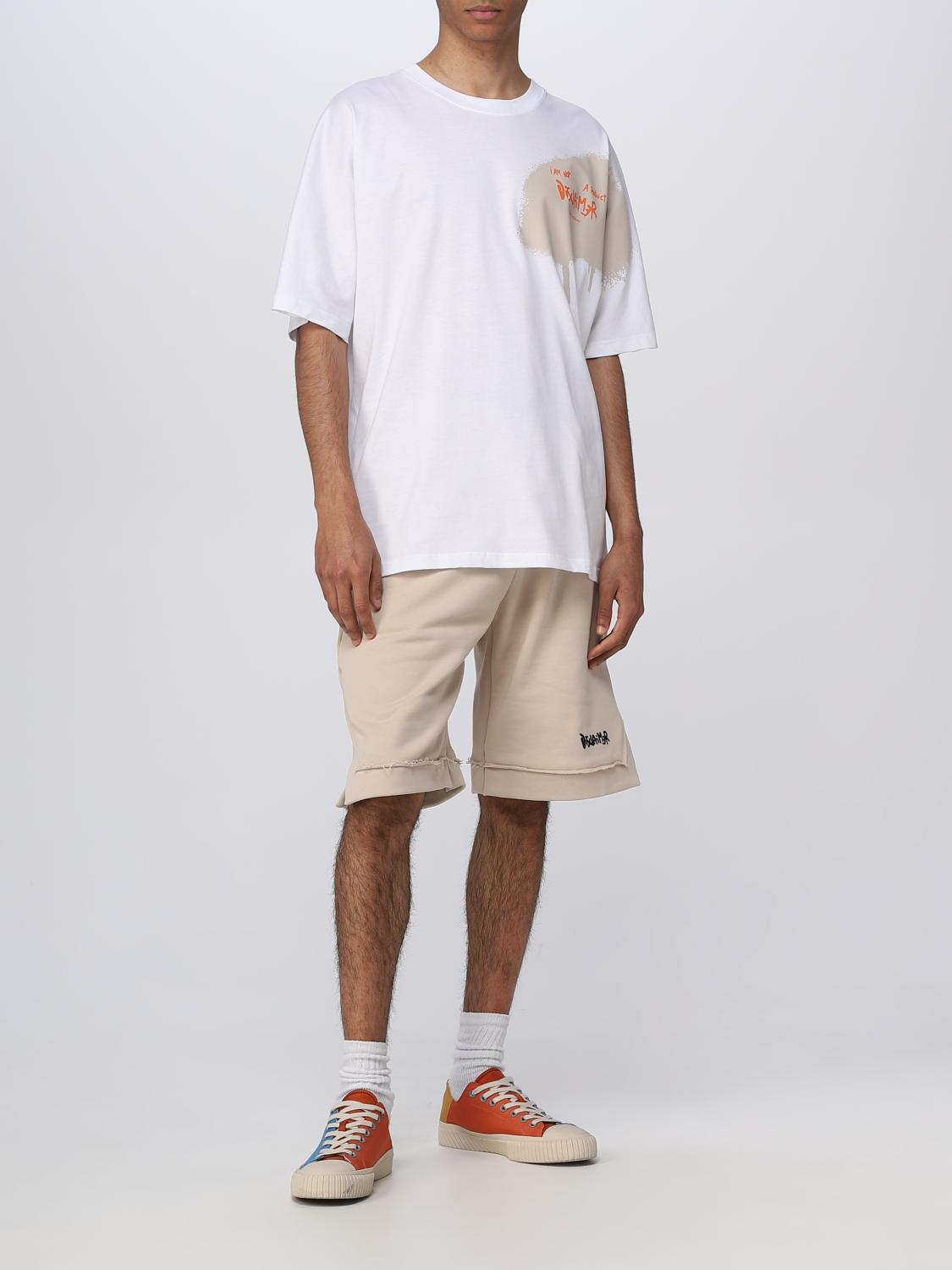 DISCLAIMER SHORTS: Short men Disclaimer, Beige - Img 2