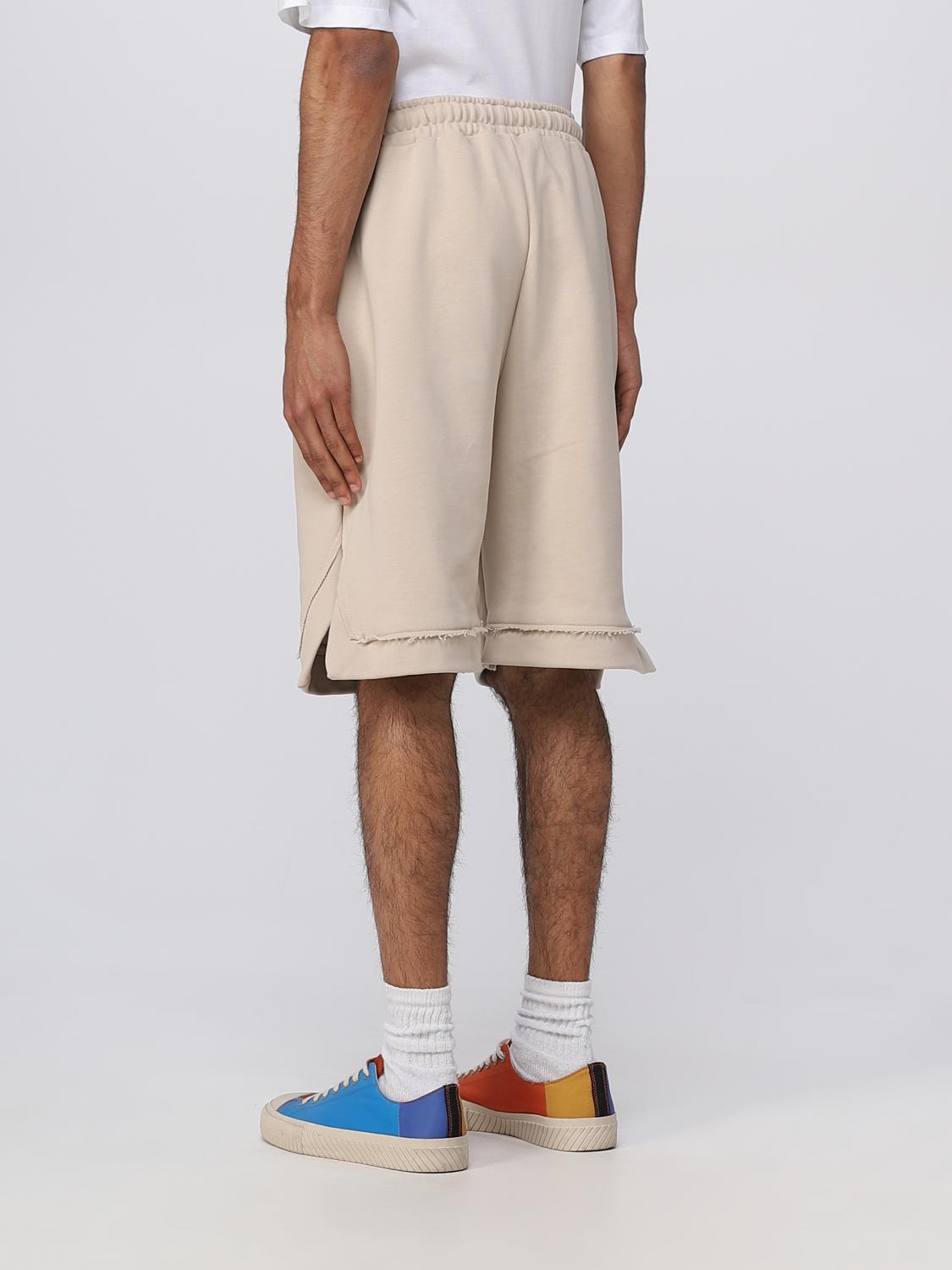 DISCLAIMER SHORTS: Short men Disclaimer, Beige - Img 3