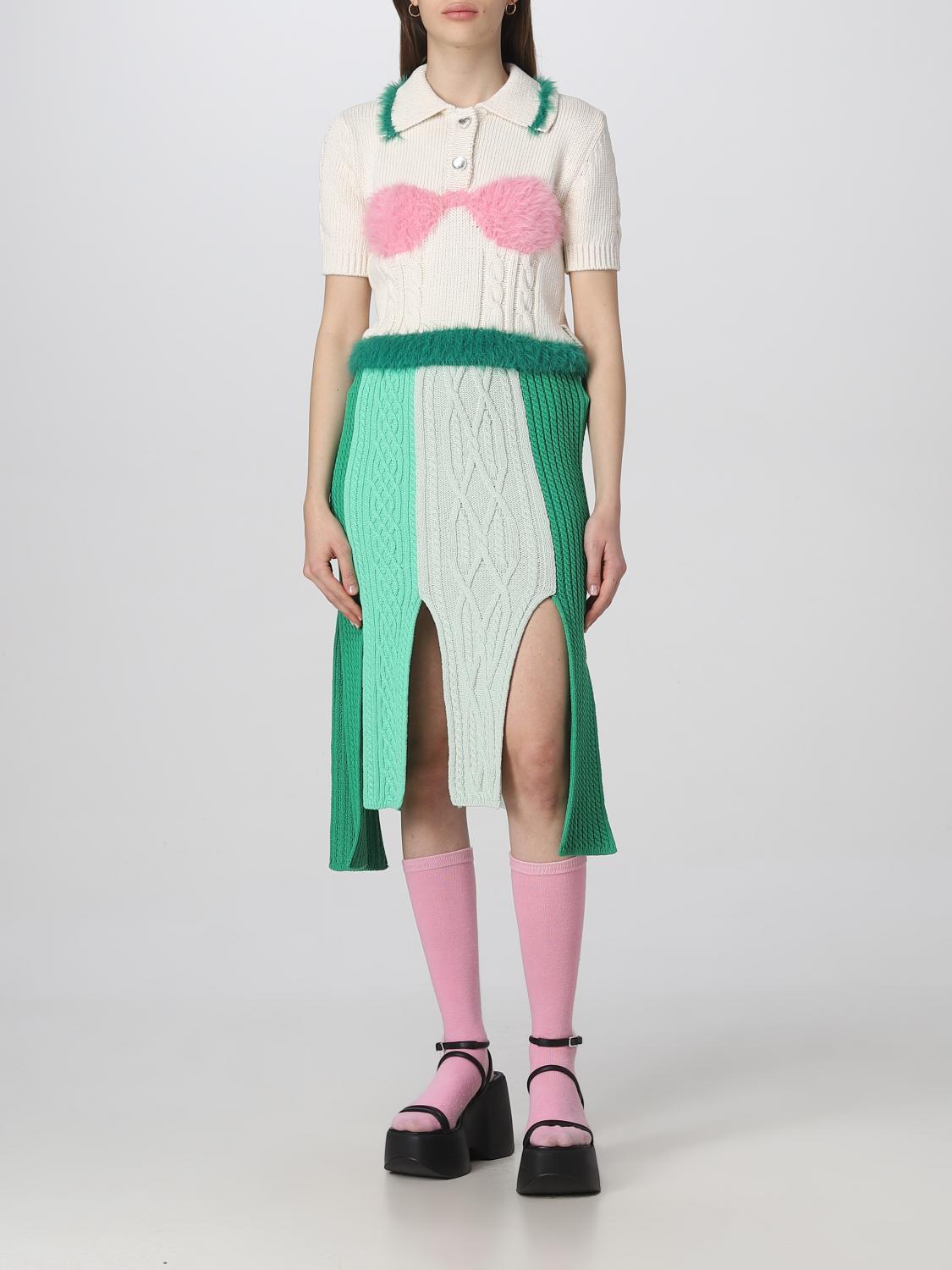 ANDERSSON BELL POLO SHIRT: Top woman Andersson Bell, Ivory - Img 2