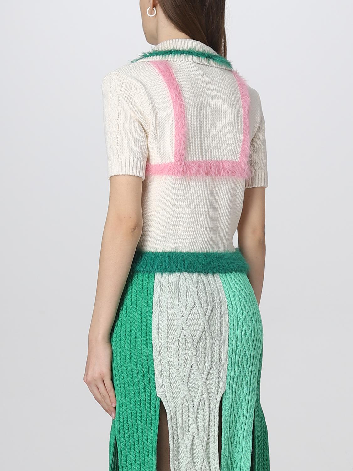 ANDERSSON BELL POLO SHIRT: Top woman Andersson Bell, Ivory - Img 3