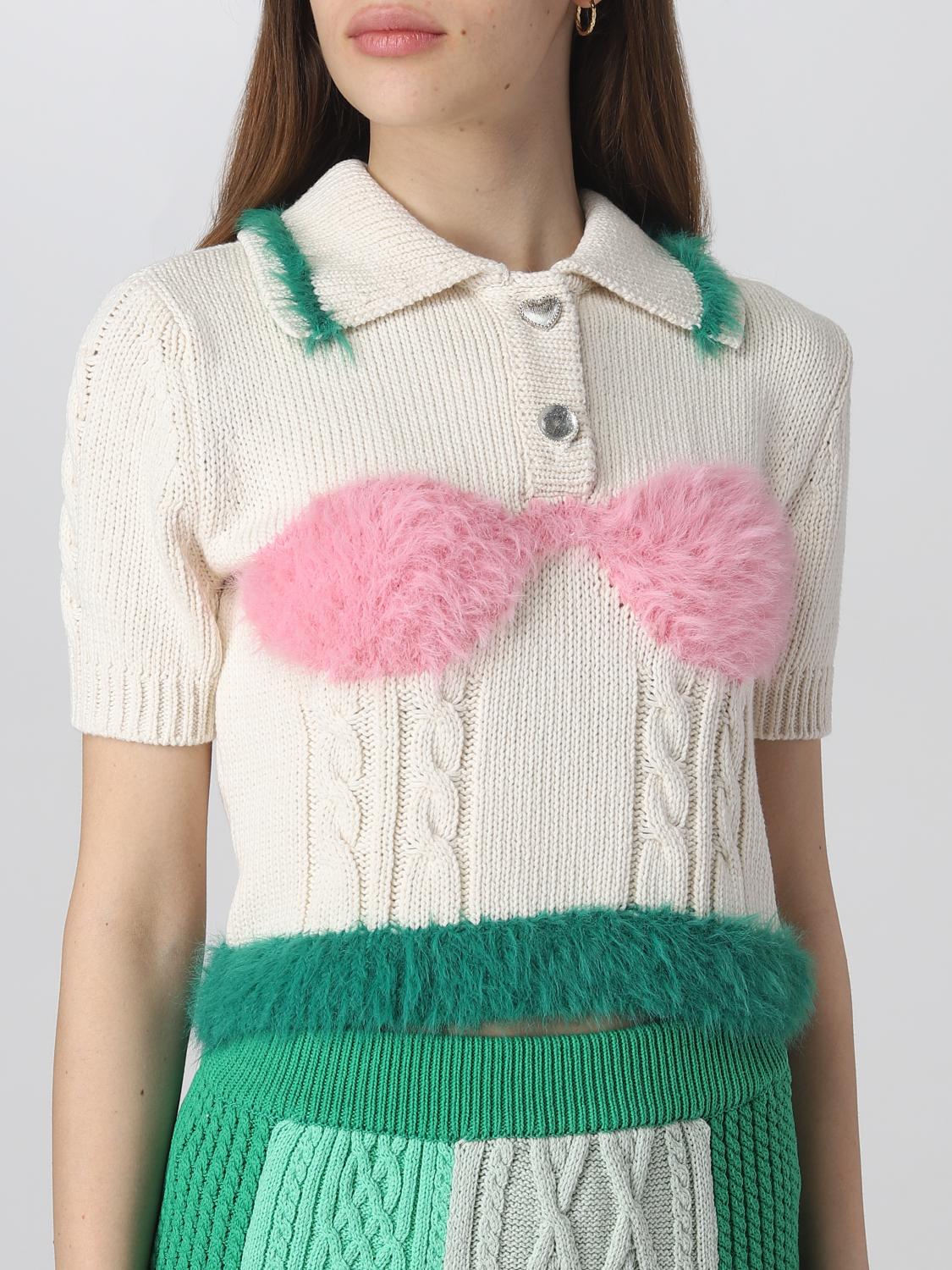 ANDERSSON BELL POLO SHIRT: Top woman Andersson Bell, Ivory - Img 5