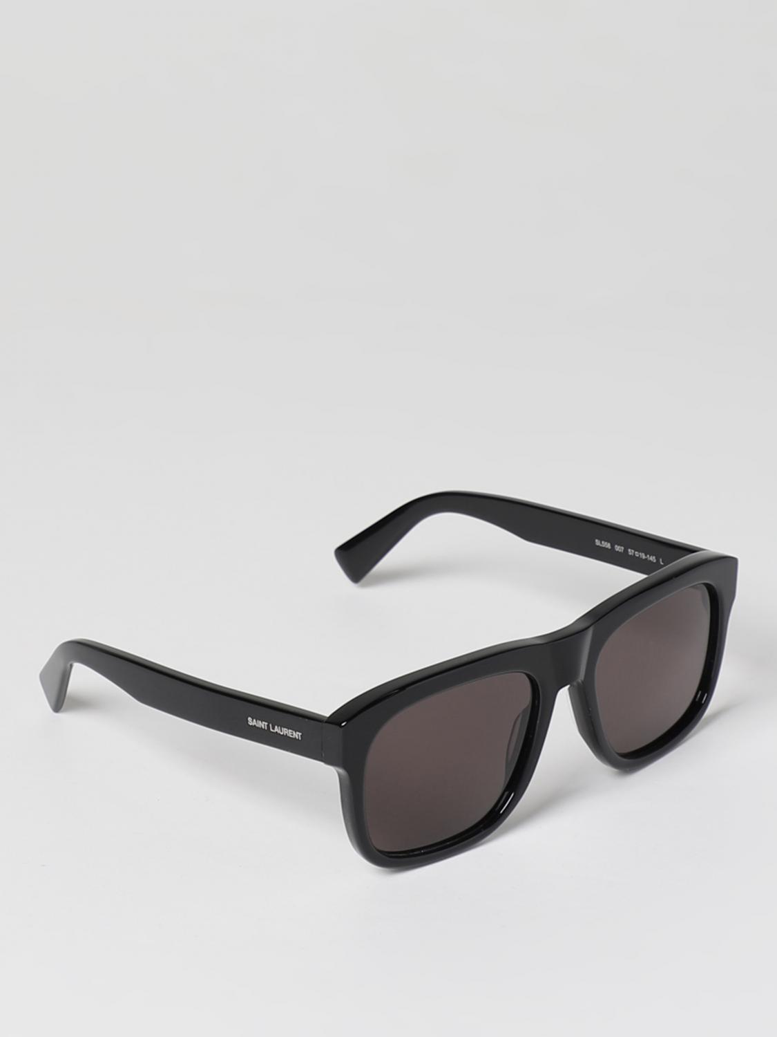 サングラス Saint Laurent SS25 'SL 558' sunglasses (713741Y9956 2301) SAINT LAURENT: SL 558 acetate sunglasses - Black | Saint