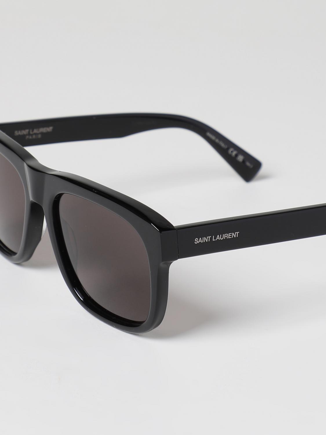 SAINT LAURENT SUNGLASSES: Saint Laurent SL 558 acetate sunglasses, Black - Img 4