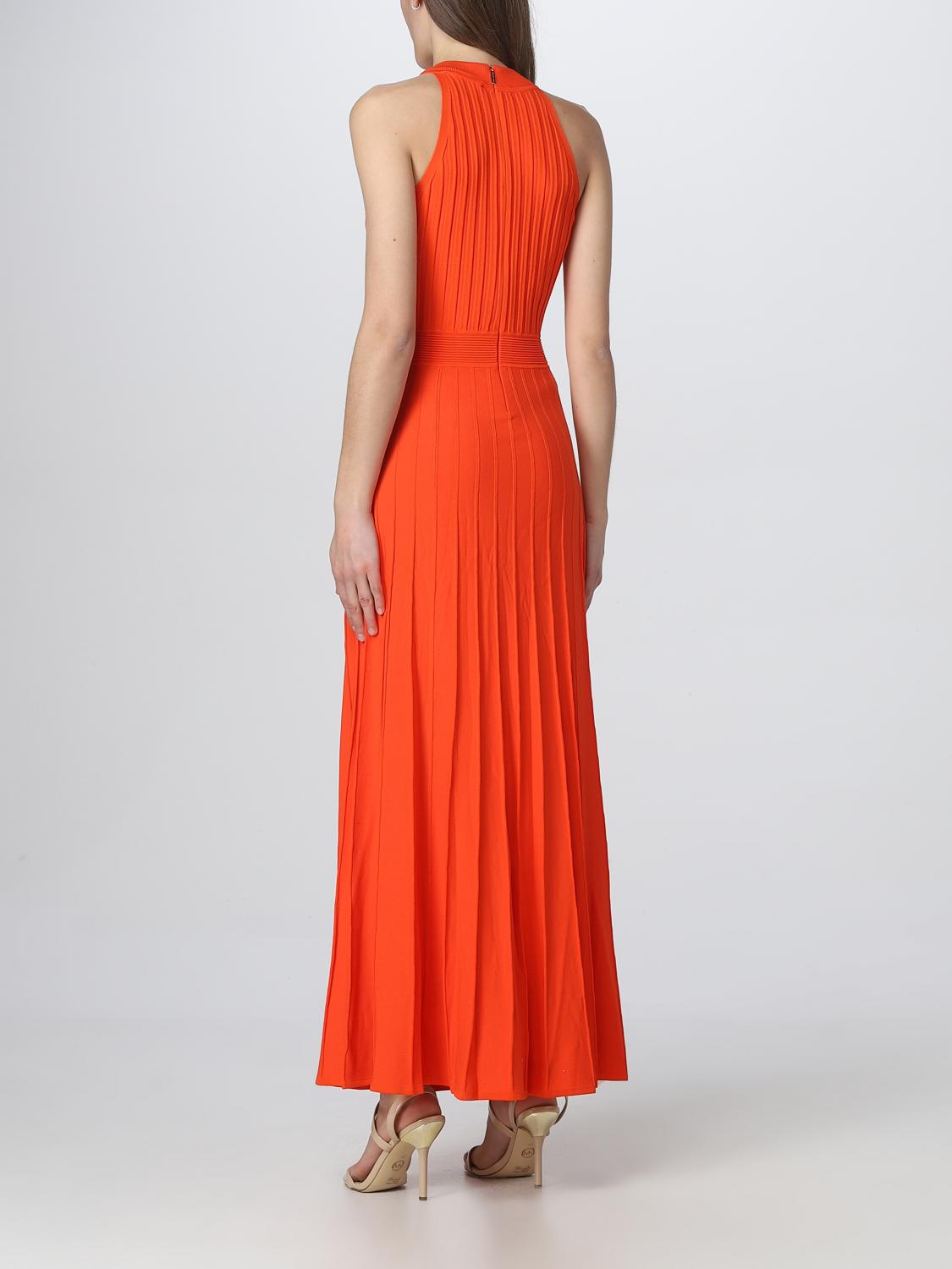 Michael kors gowns orange online