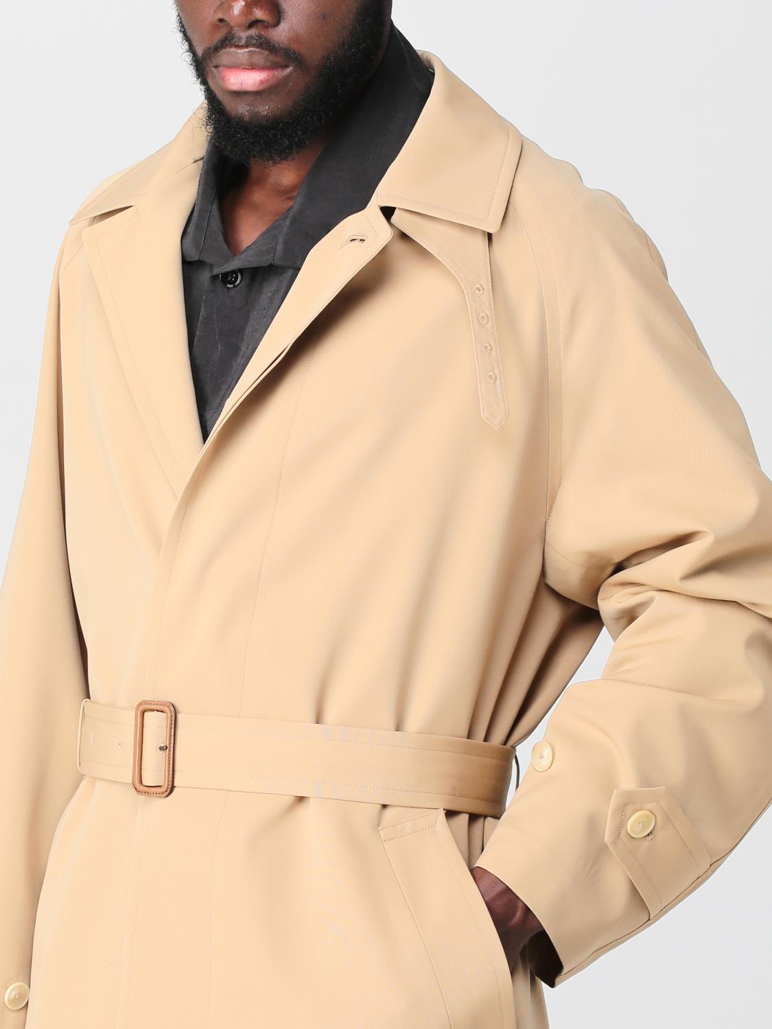 AURALEE COAT: Coat men Auralee, Beige - Img 4