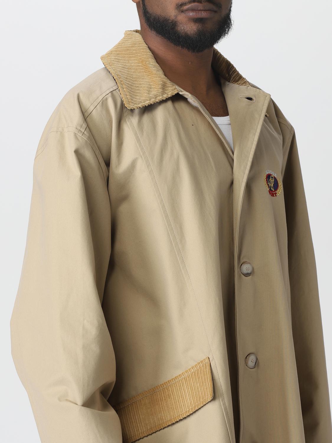 Martine Rose Coat men - Beige | MRSS23725 | GIGLIO.COM