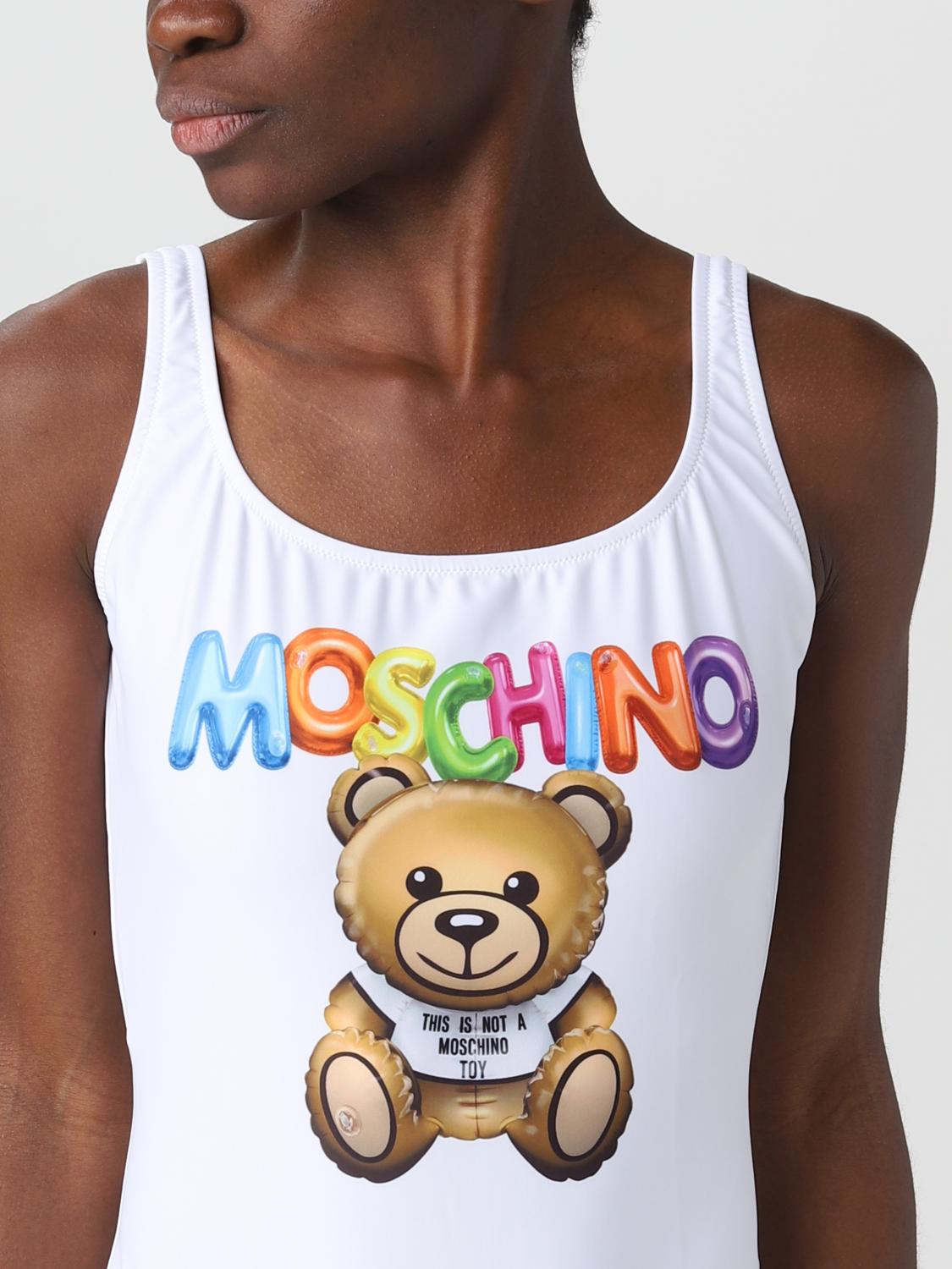 MOSCHINO COUTURE BADEMODE: Bademode damen Moschino Couture, Weiß - Img 3