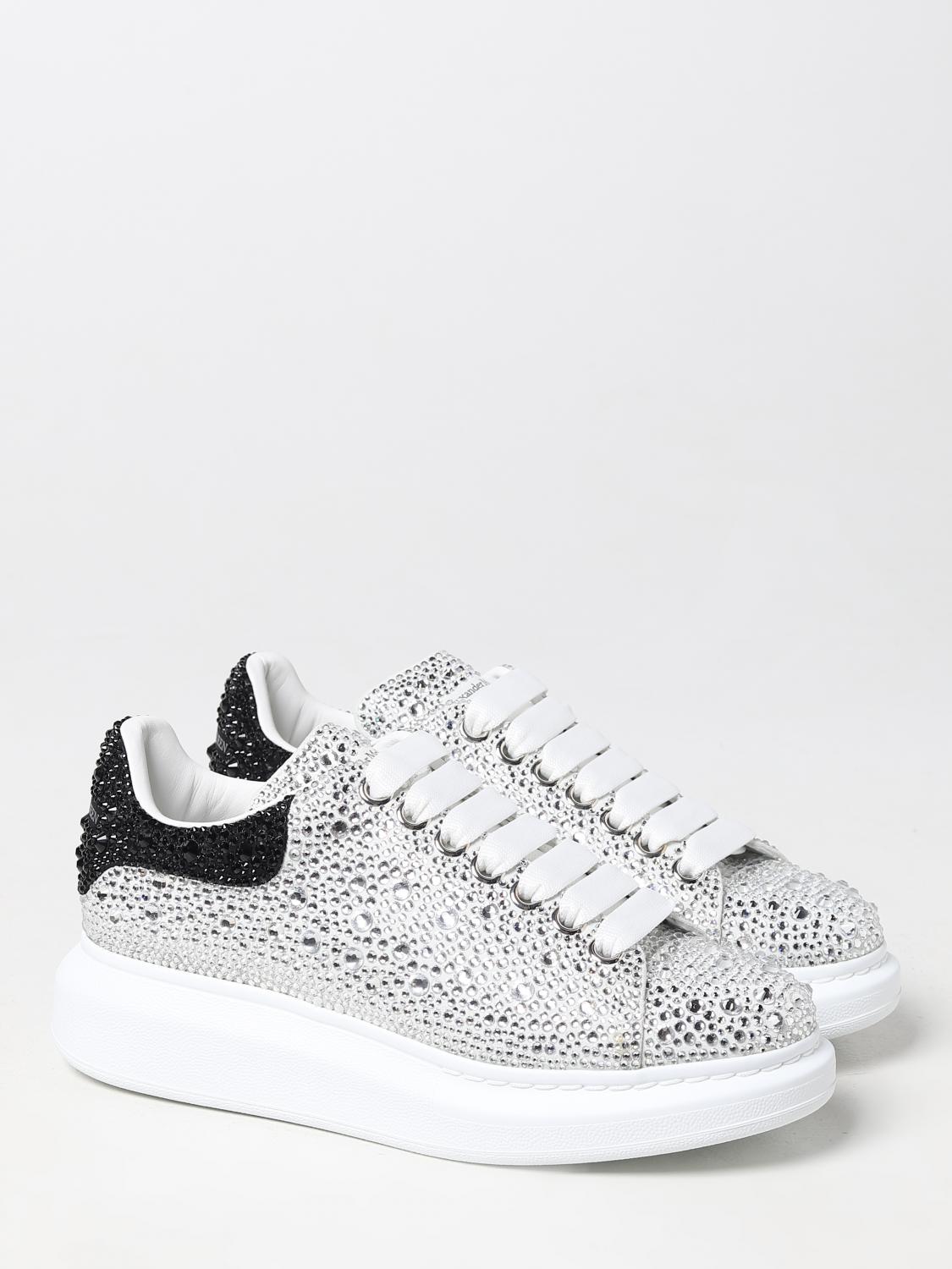 ALEXANDER MCQUEEN Baskets femme Blanc Baskets Alexander McQueen 611697WHZ39 en ligne sur GIGLIO.COM