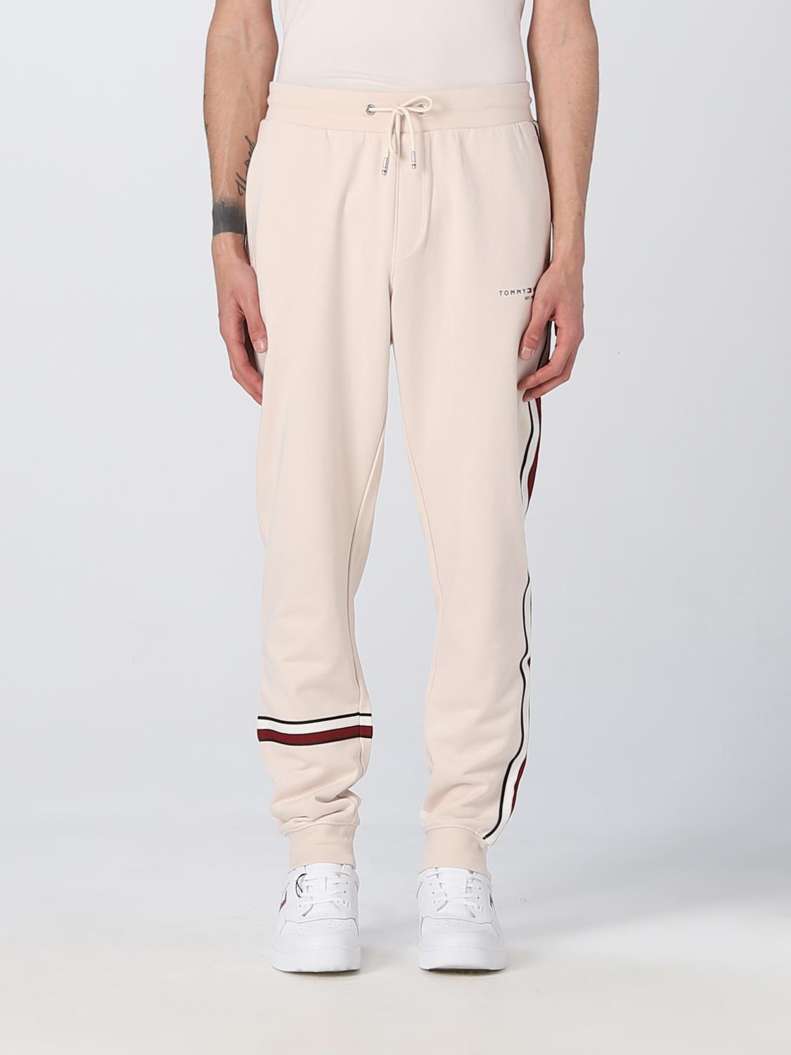 TOMMY HILFIGER: Pantalón hombre Blanco Pantalones Tommy