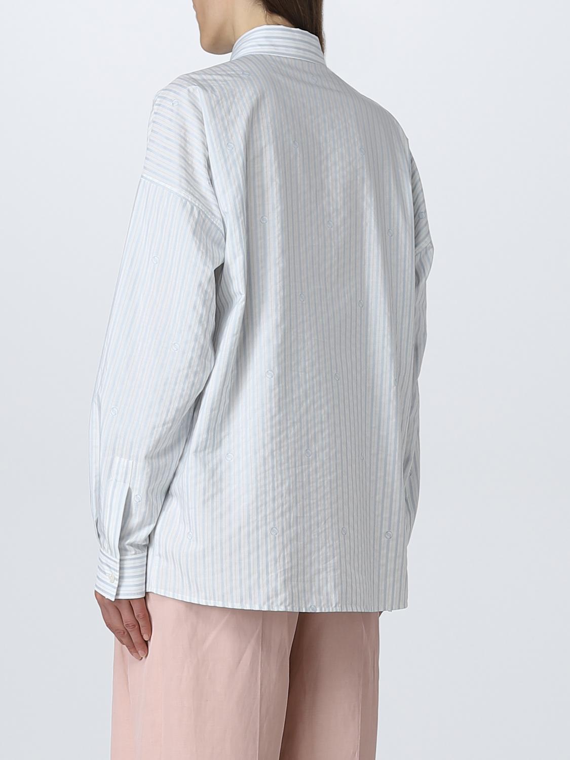 STELLA MCCARTNEY SHIRT: Stella McCartney shirt in cotton, Blue - Img 3