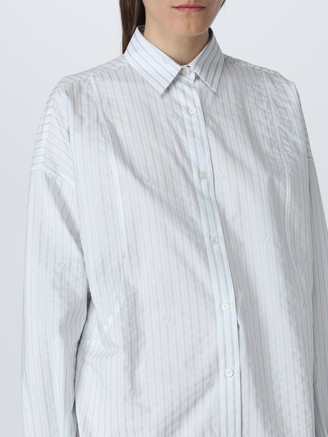 STELLA MCCARTNEY SHIRT: Stella McCartney shirt in cotton, Blue - Img 5