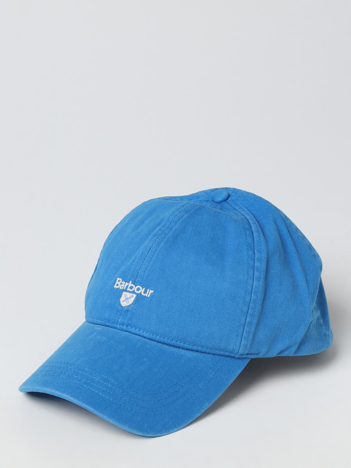 BARBOUR CAPPELLO: Cappello Cascade Barbour in cotone, Blue 1 - Img 1