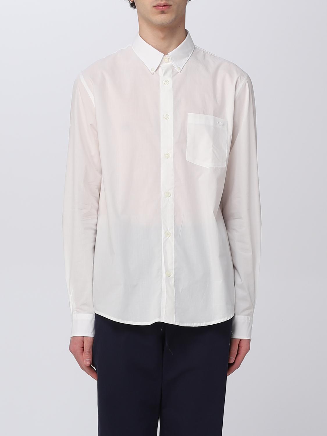 A.P.C. CHEMISE: Pull homme A.P.C., Blanc - Img 1