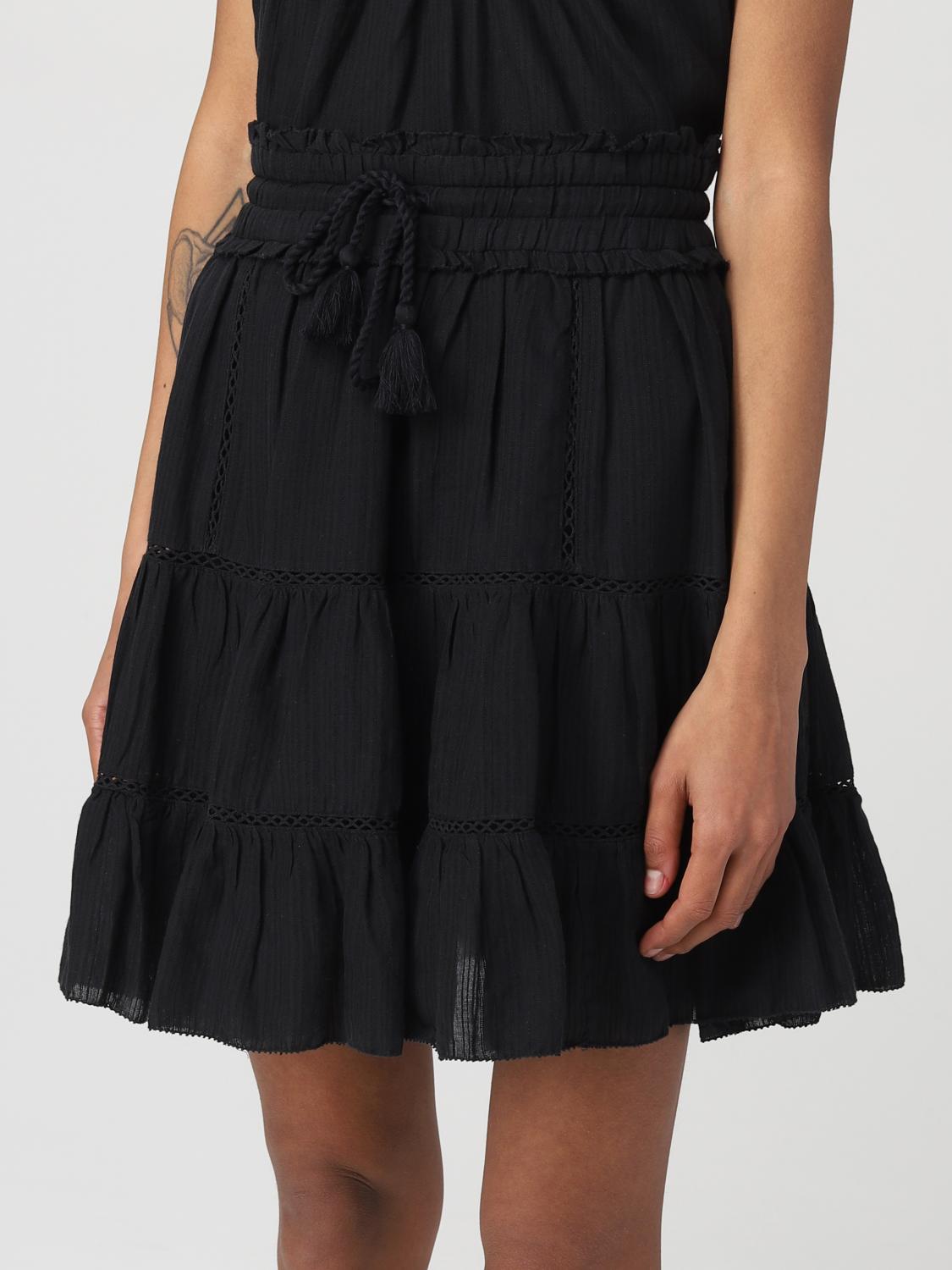 ISABEL MARANT ETOILE FALDA: Falda mujer Isabel Marant Etoile, Negro - Img 4