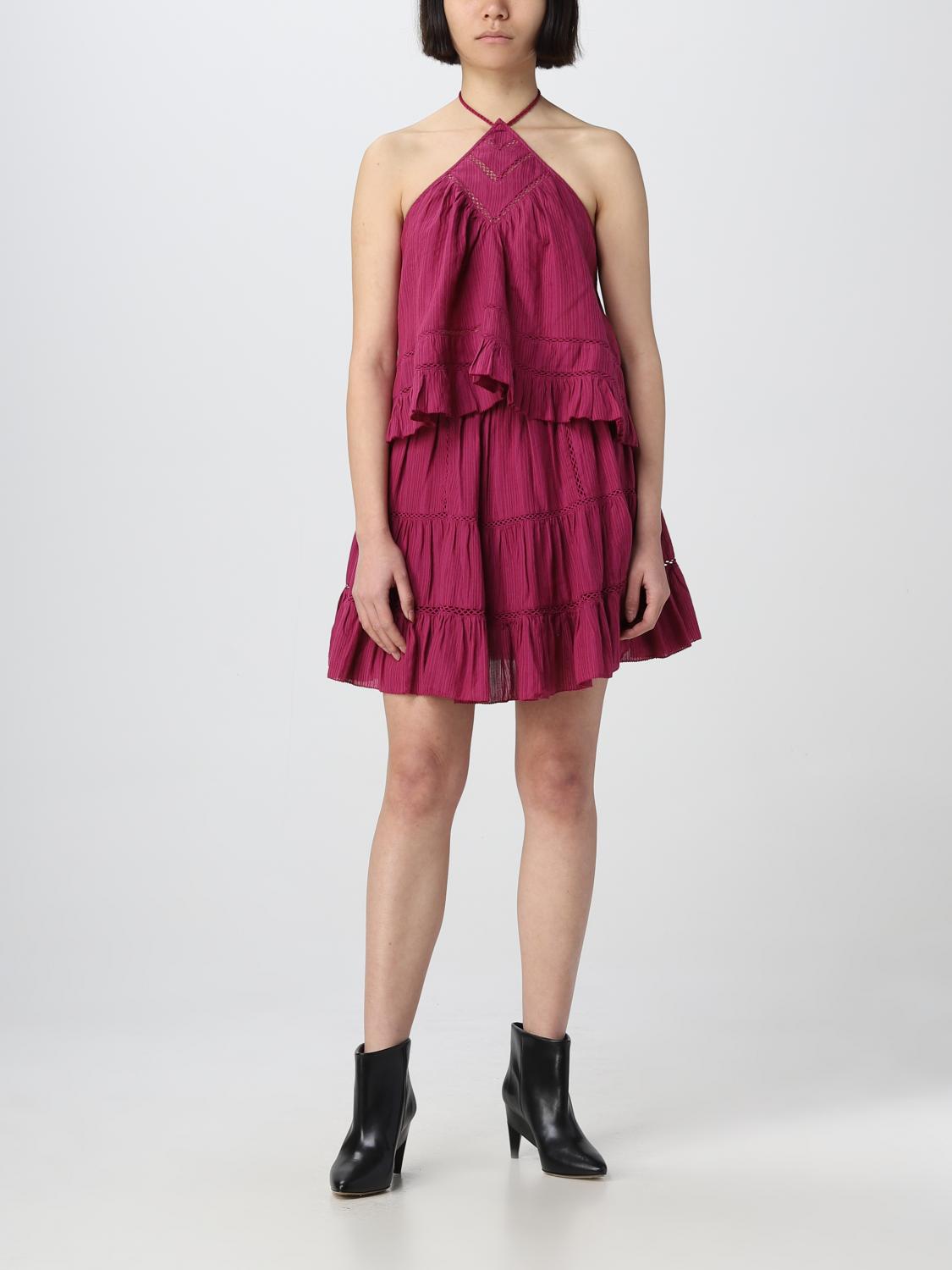 ISABEL MARANT ETOILE FALDA: Falda mujer Isabel Marant Etoile, Fucsia - Img 2