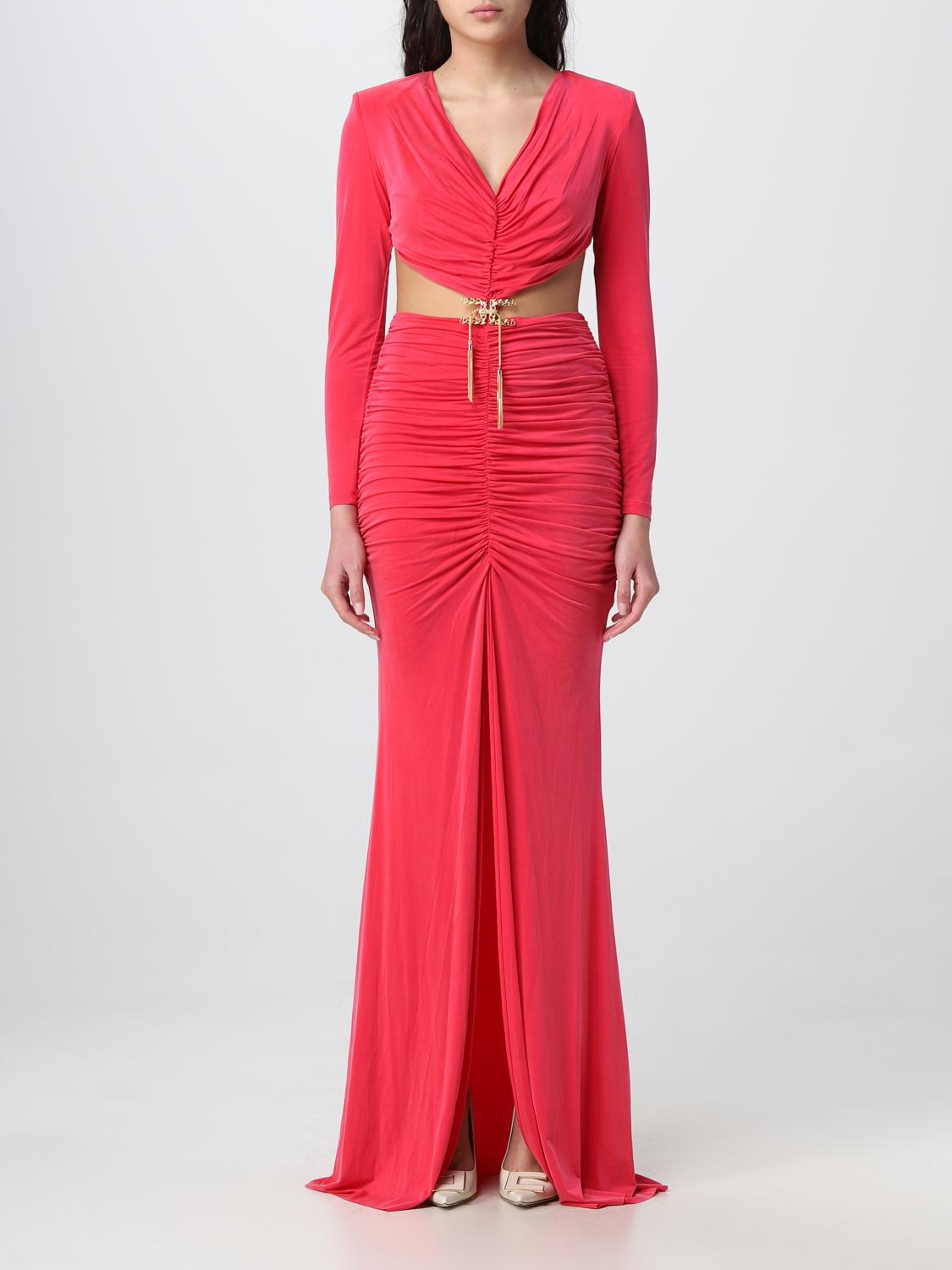 ELISABETTA FRANCHI KLEID: Kleid damen Elisabetta Franchi, Fuchsia - Img 1