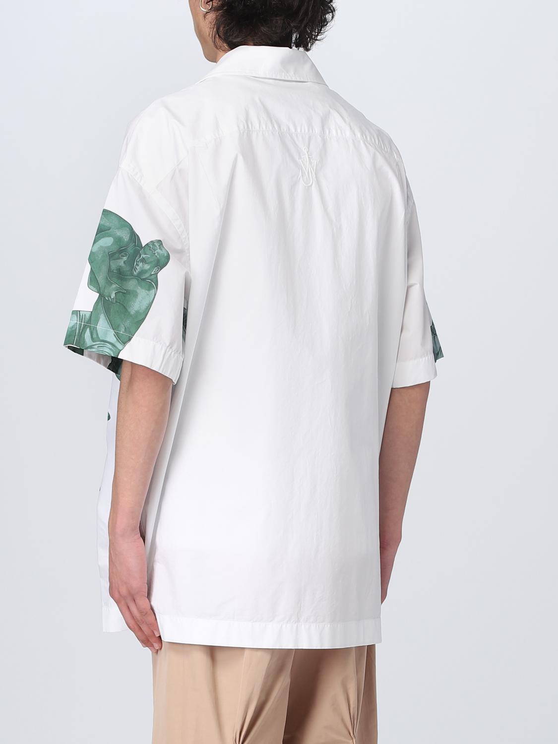 JW ANDERSON HEMD: Pullover herren Jw Anderson, Weiß - Img 3