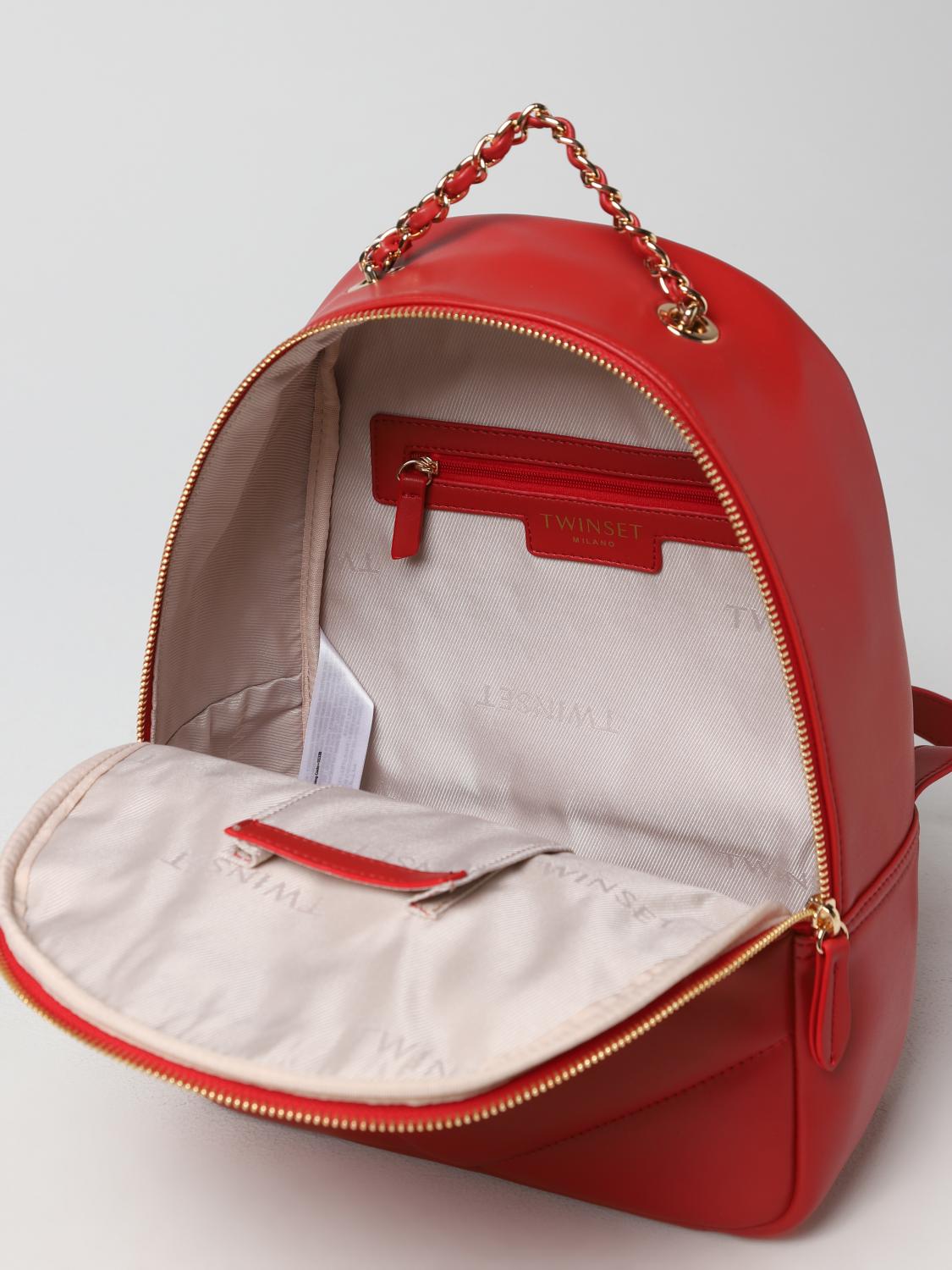 TWINSET RUCKSACK: Rucksack damen Twinset, Rot - Img 4
