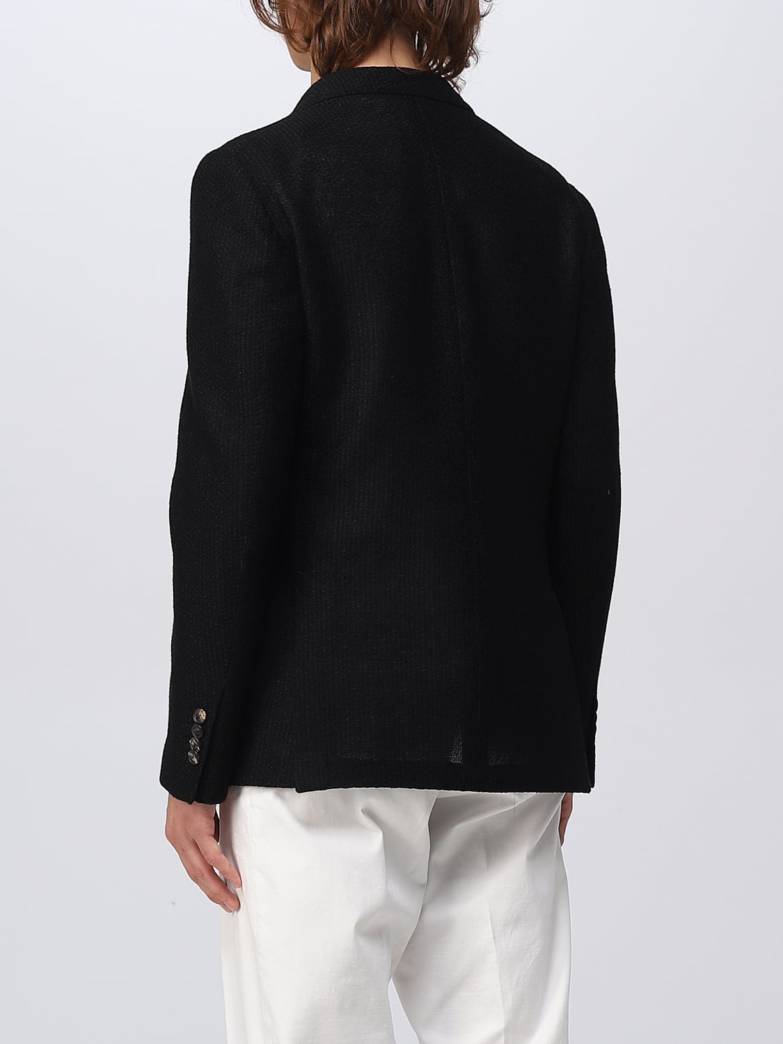 LARDINI 블레이저: 블레이저 남성 Lardini, 블랙 - Img 2