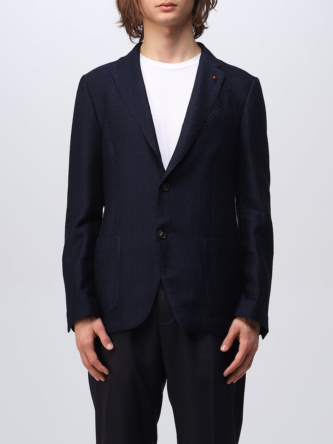 LARDINI BLAZER: Blazer herren Lardini, Blau - Img 1