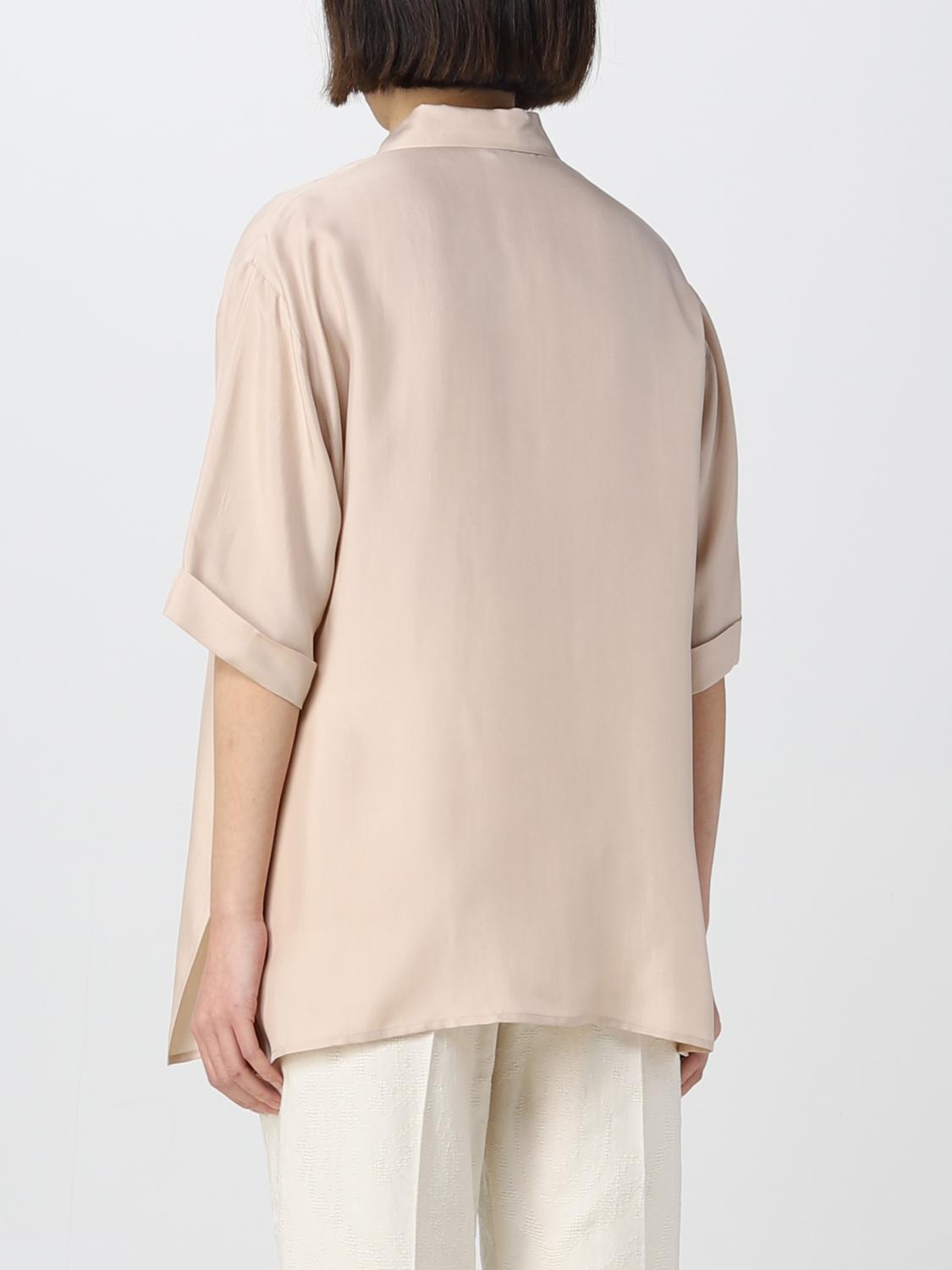 ALYSI HEMDBLUSE: Hemdbluse damen Alysi, Puder - Img 3