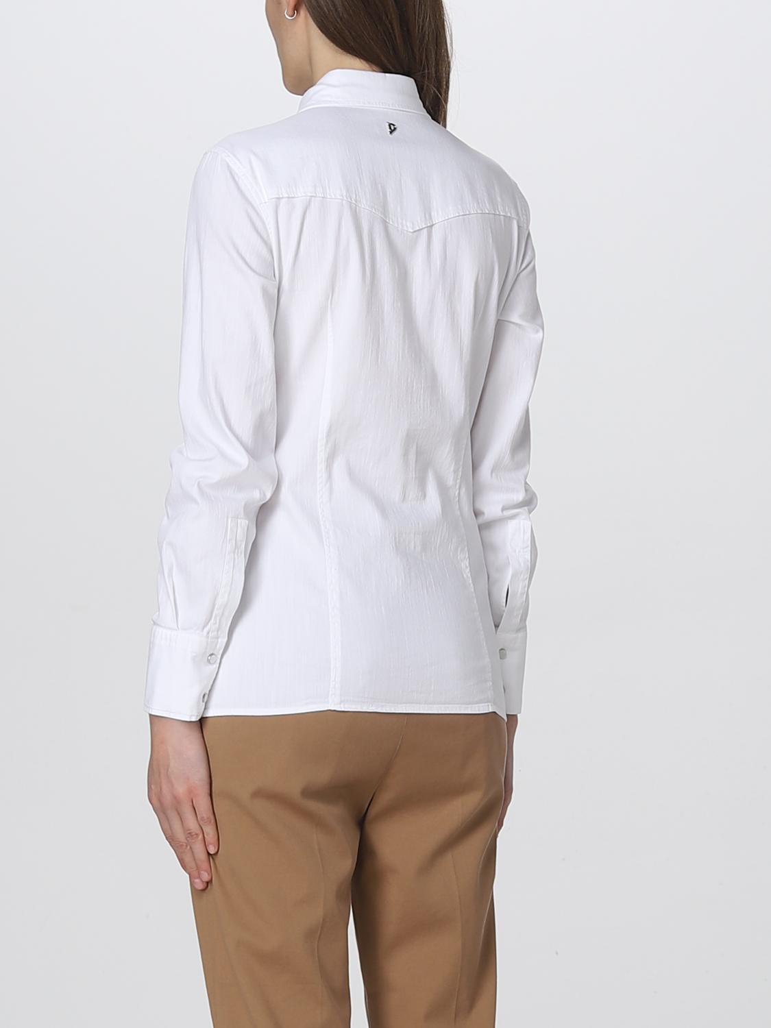 DONDUP CAMISA: Camisa mujer Dondup, Blanco - Img 2