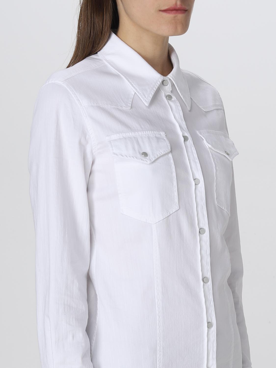DONDUP CAMISA: Camisa mujer Dondup, Blanco - Img 3