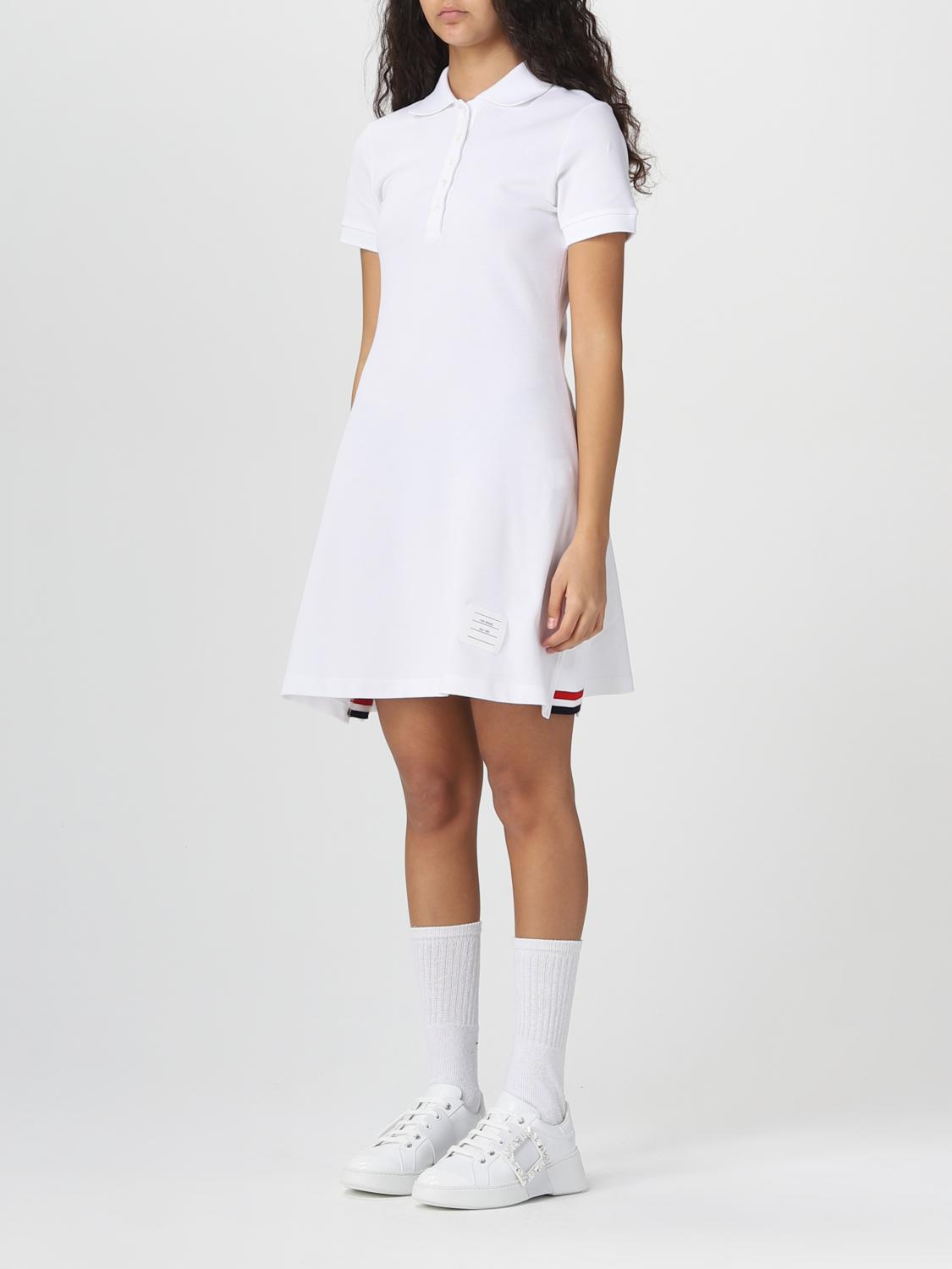 Thom Browne Dress woman - White | FJD097A00050 | GIGLIO.COM