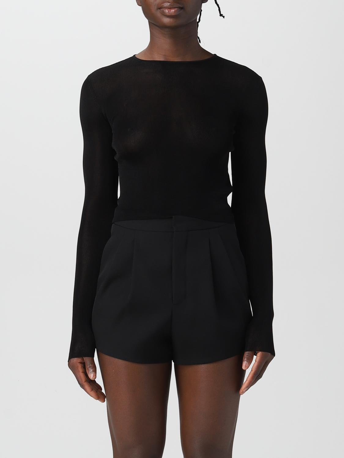 SAINT LAURENT PULL: Pull femme Saint Laurent, Noir - Img 1